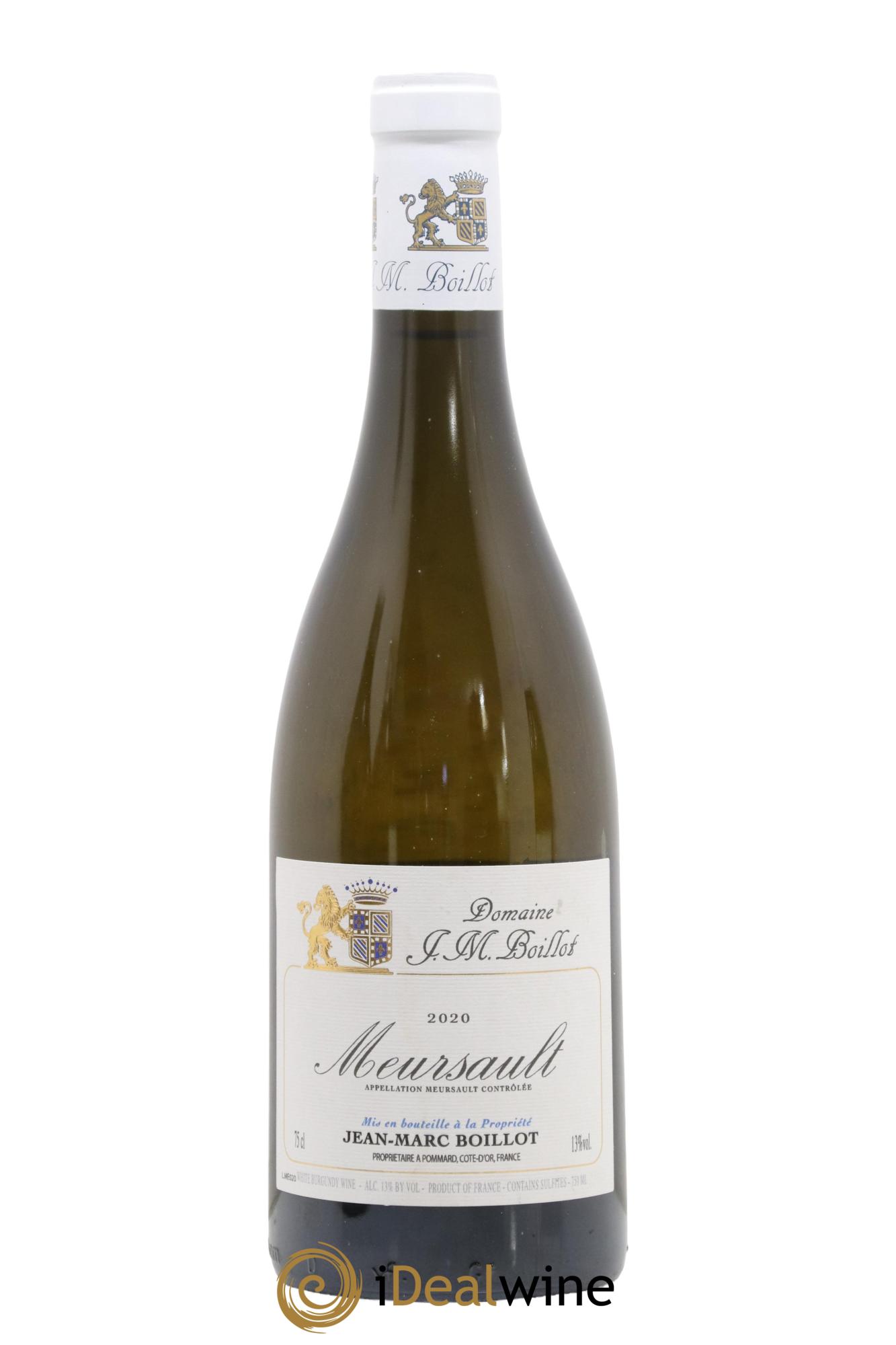 Meursault Jean-Marc Boillot 2020 - Lot de 1 bouteille - 0