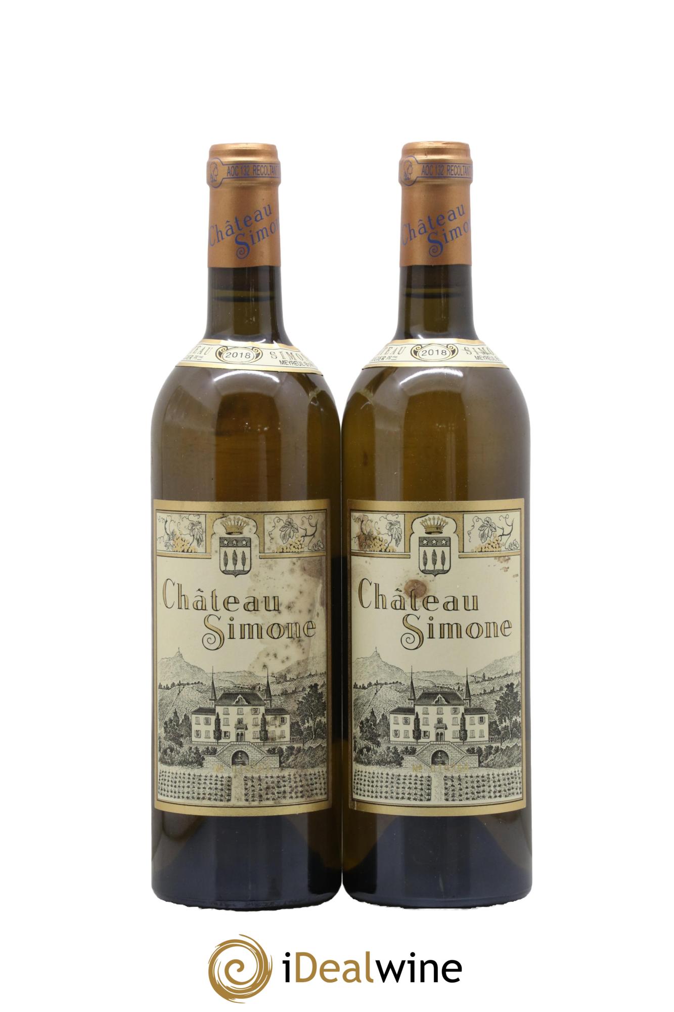 Palette Château Simone Famille Rougier 2018 - Lot of 2 bottles - 0