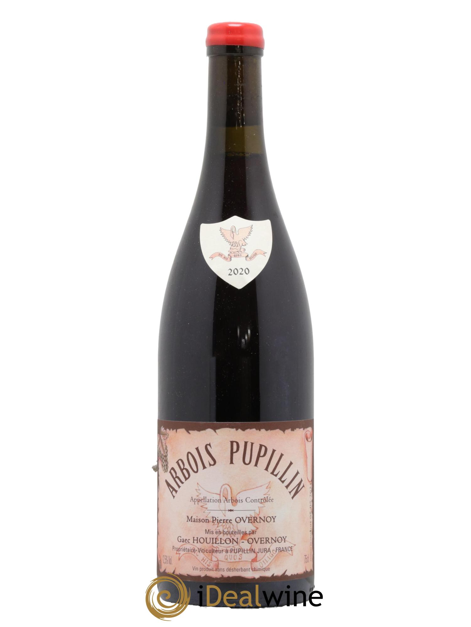 Arbois-Pupillin Poulsard (cire rouge) Overnoy-Houillon (Domaine) 2020 - Lot de 1 bouteille - 0