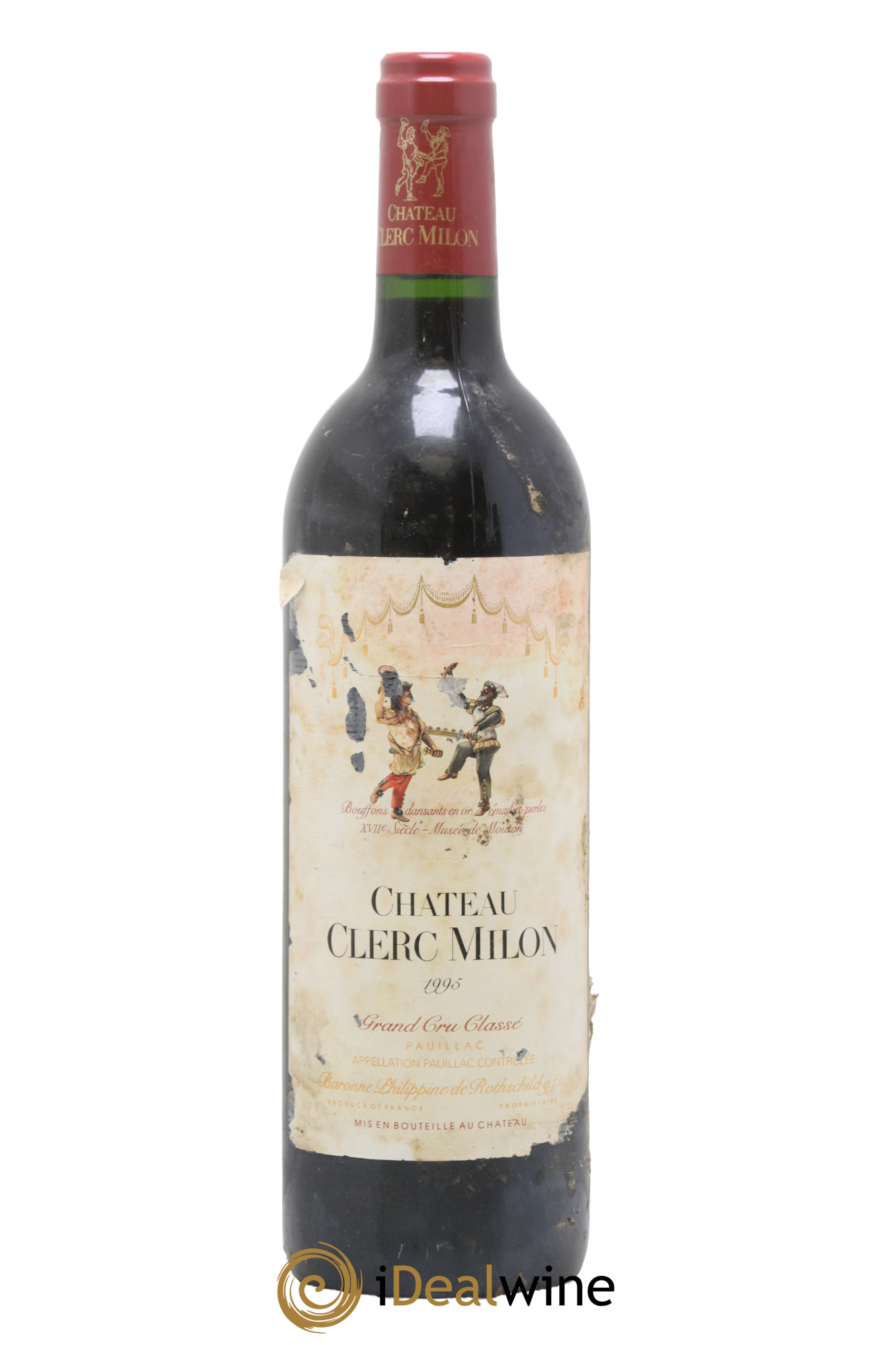 Château Clerc Milon 5ème Grand Cru Classé 1995 - Lot of 1 bottle - 0