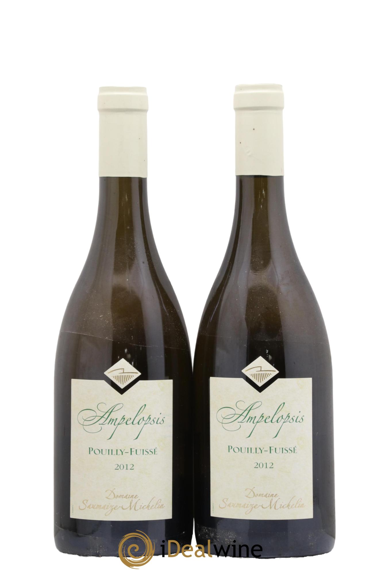Pouilly-Fuissé Ampelopsis Robert Saumaize-Michelin (Domaine) 2012 - Lot de 2 bouteilles - 0