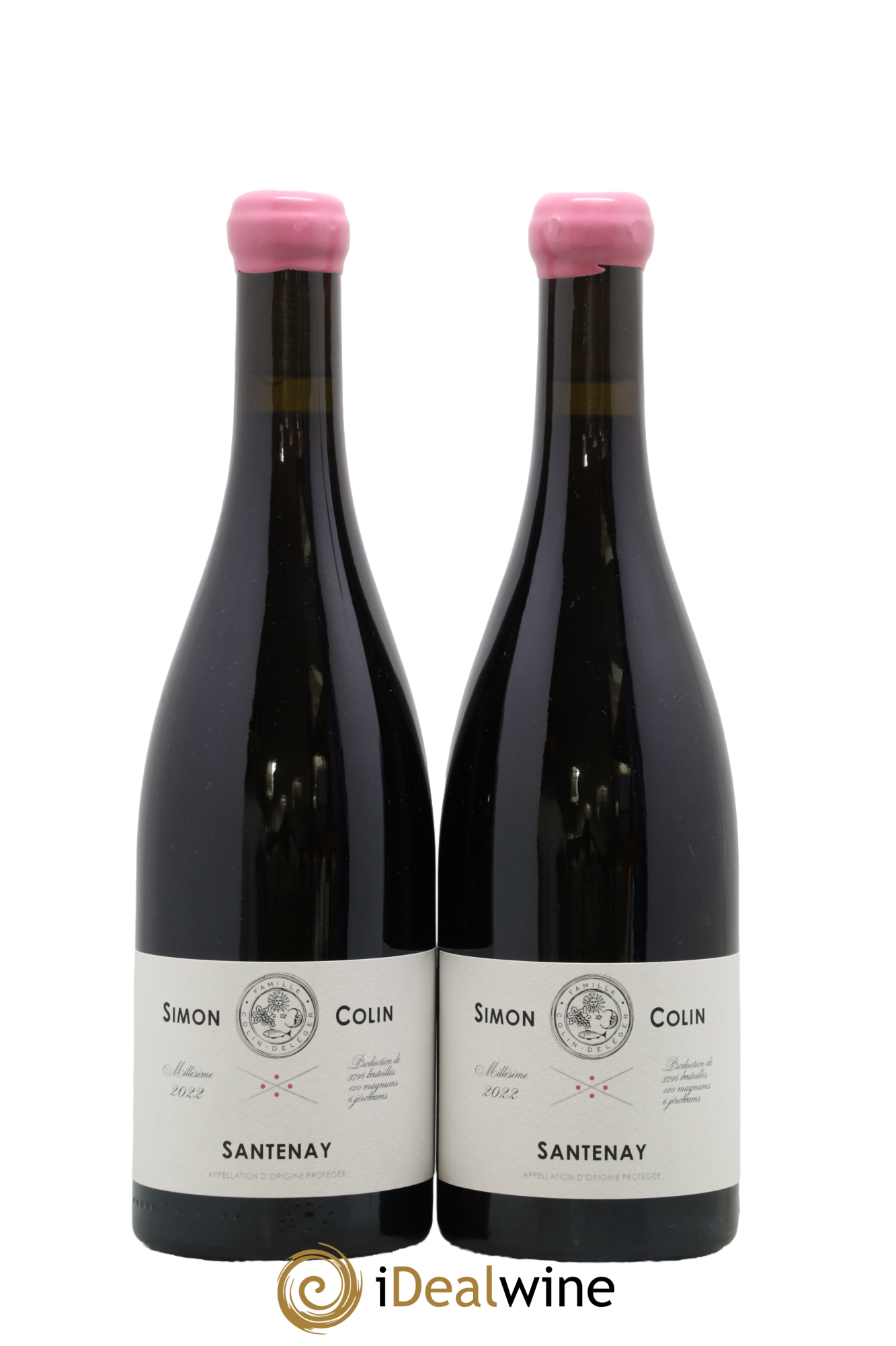 Santenay Simon Colin 2022 - Lot de 2 bouteilles - 0