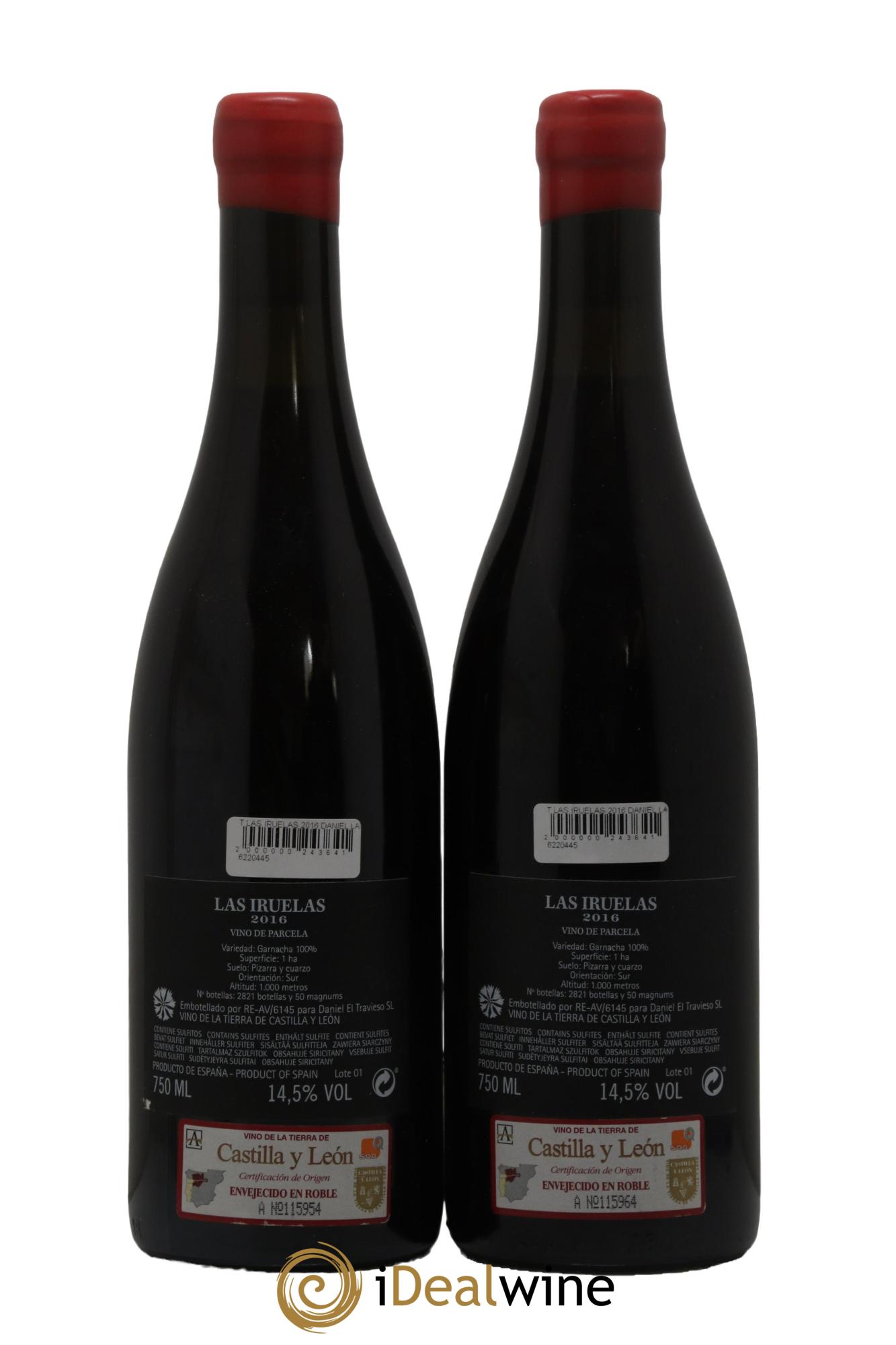 Castilla y Leon Las Iruelas El Tiemblo Daniel Gomez Jimenez-Landi 2016 - Lot of 2 bottles - 1