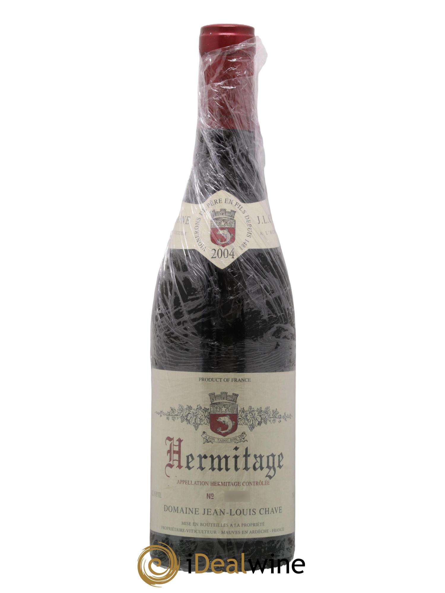 Hermitage Jean-Louis Chave 2004 - Lot de 1 bouteille - 0