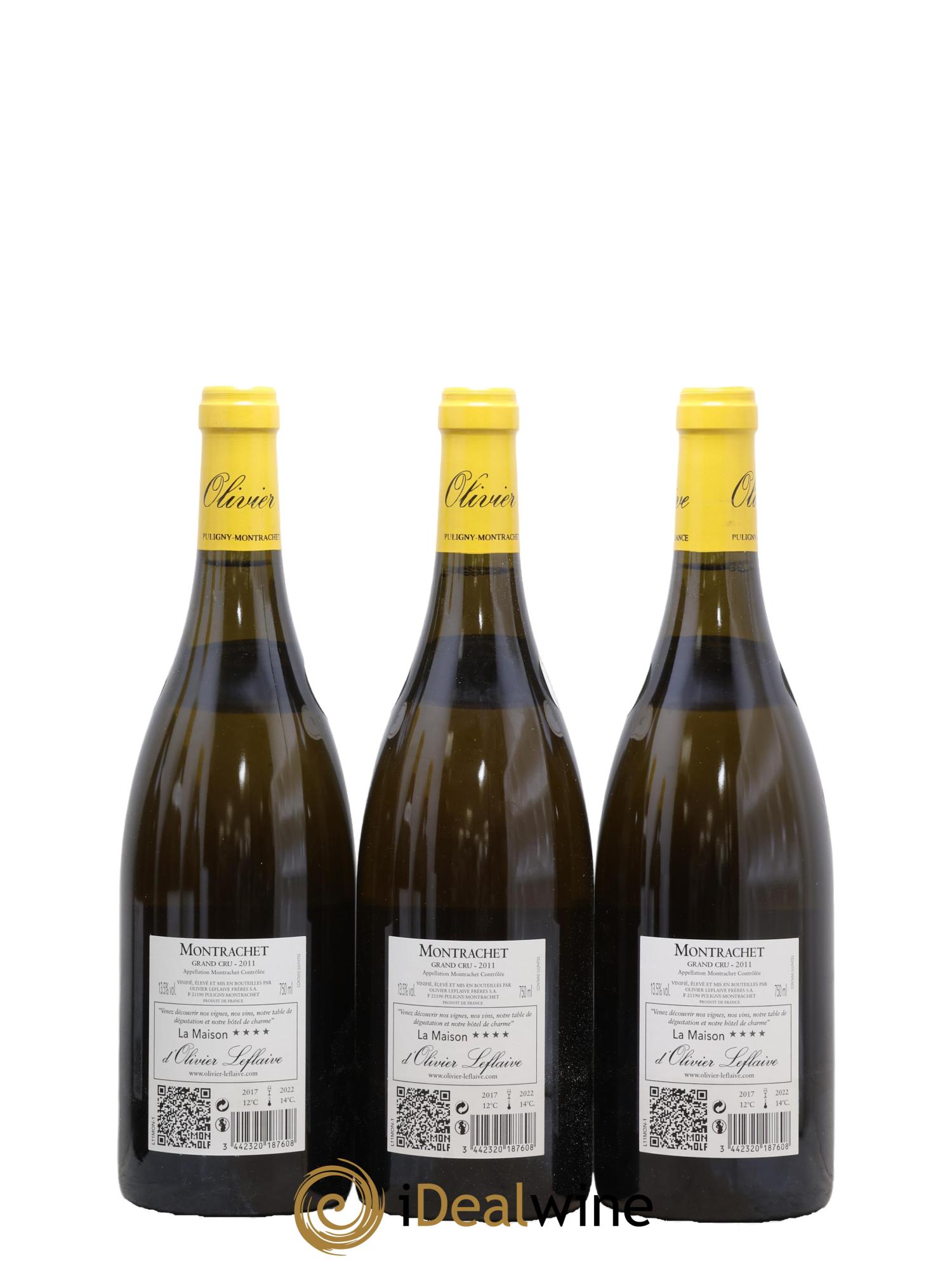 Montrachet Grand Cru Olivier Leflaive 2011 - Lot de 6 bouteilles - 2