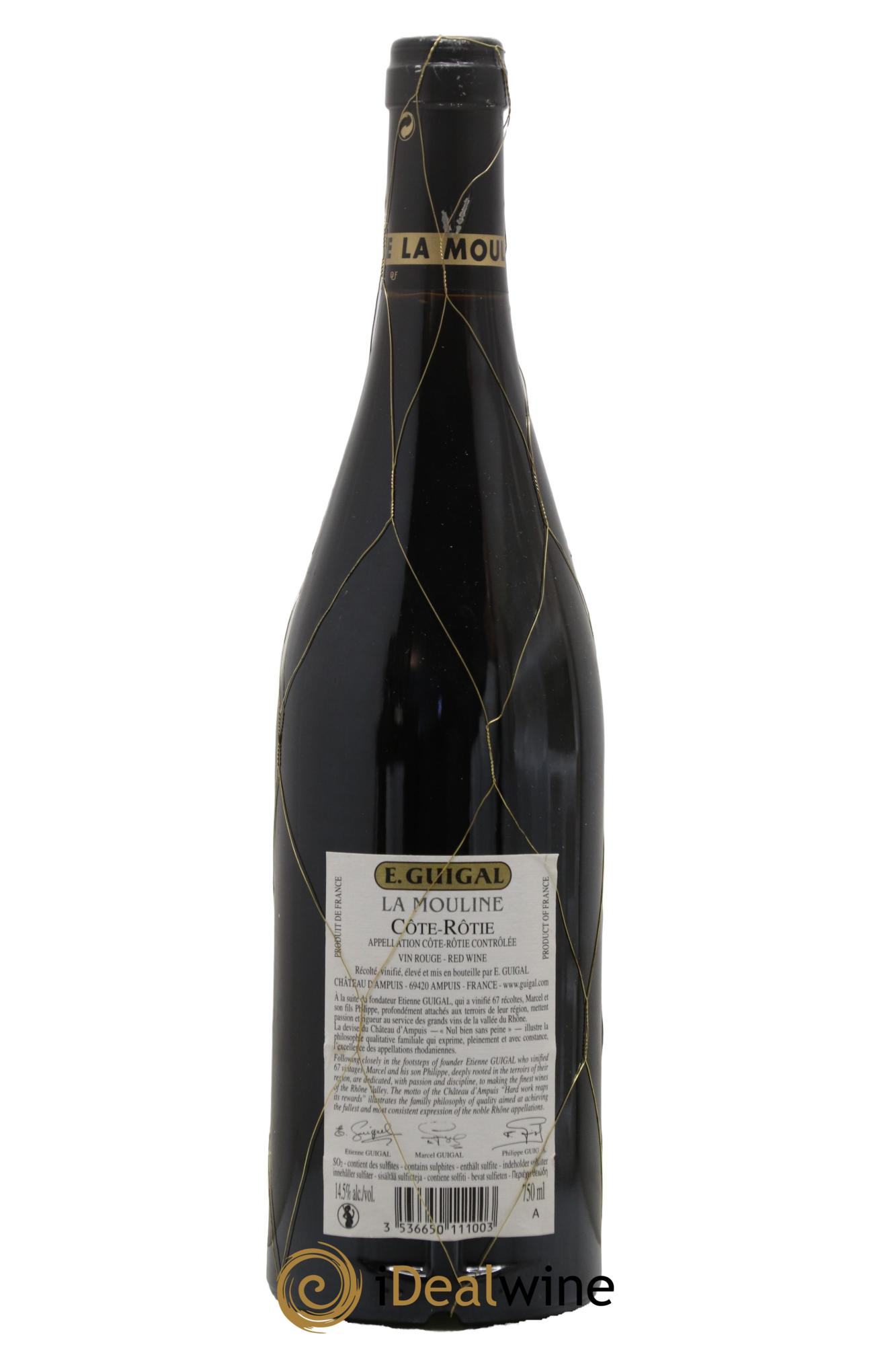 Côte-Rôtie La Mouline Guigal 2018 - Lot de 1 bouteille - 1