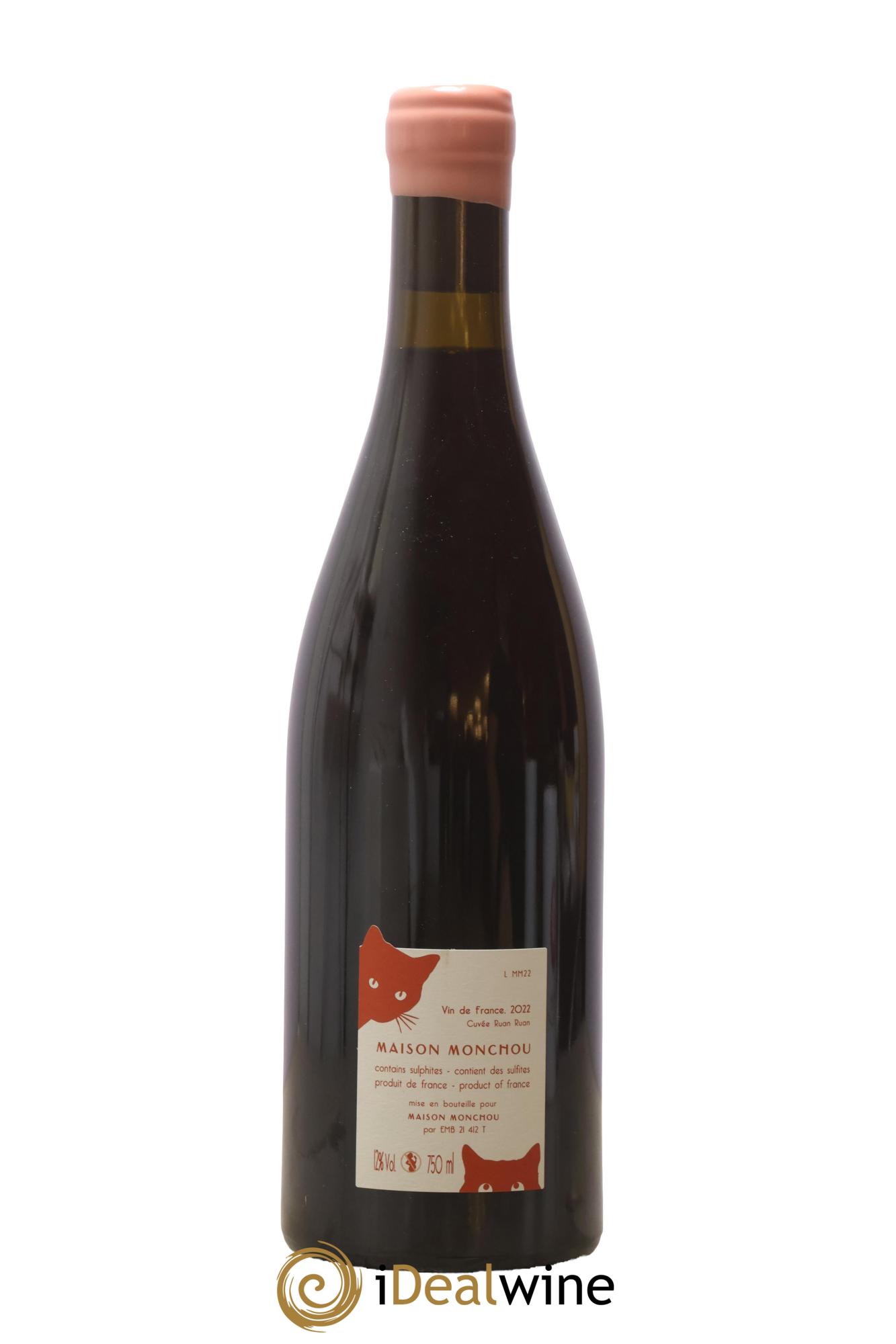 Bourgogne Cuvée Ruan Ruan Maison Monchou 2022 - Posten von 1 Flasche - 1