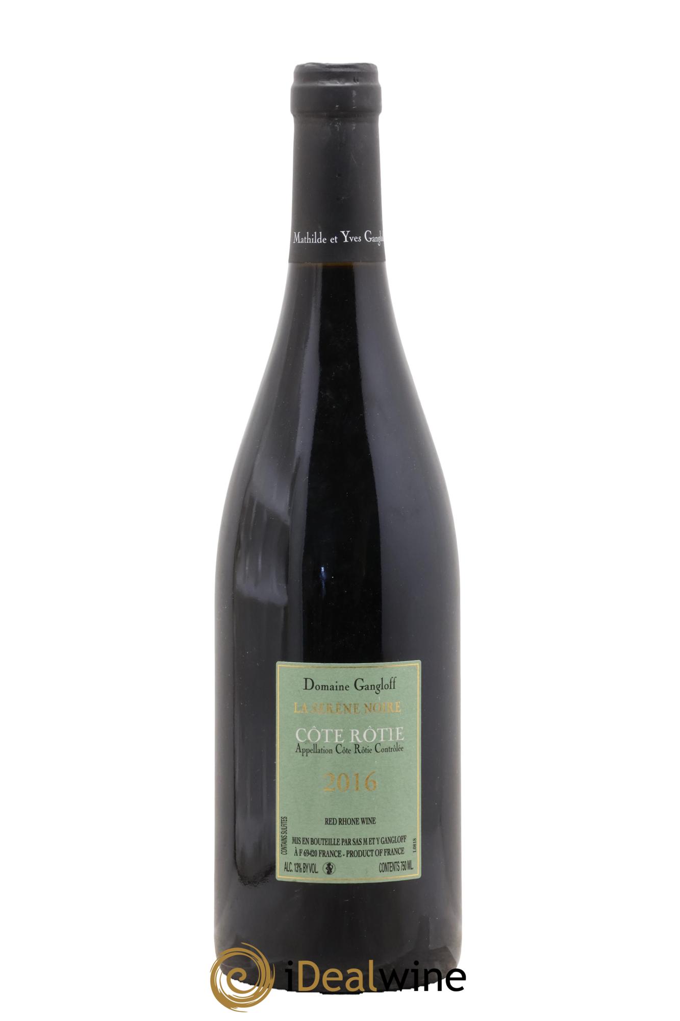 Côte-Rôtie La Sereine Noire Gangloff (Domaine) 2016 - Lot de 1 bouteille - 1
