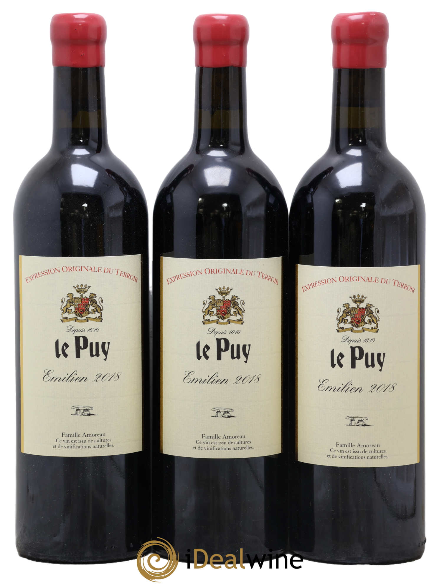 Le Puy - Cuvée Emilien 2018 - Lot de 3 bouteilles - 0