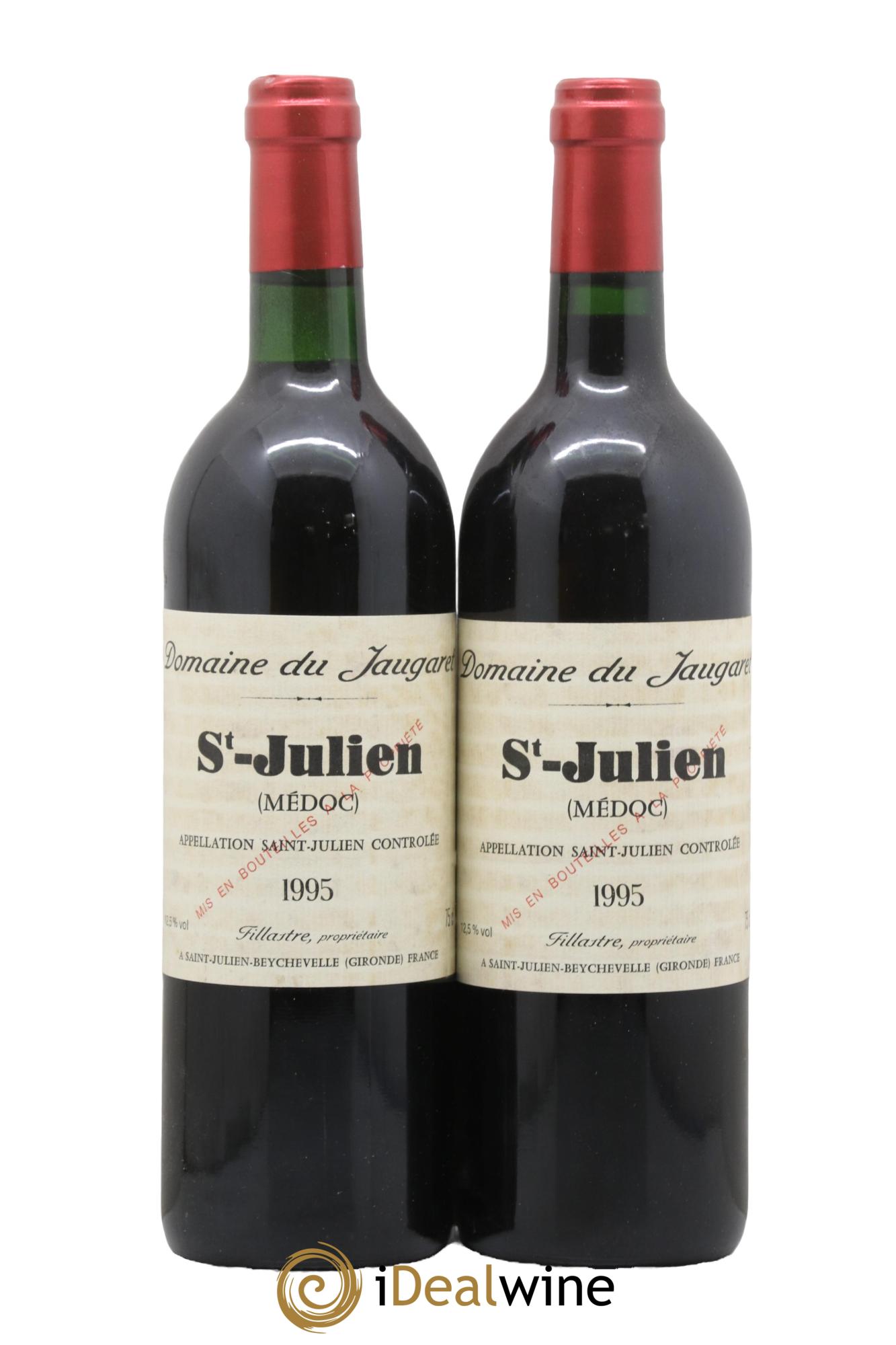 Domaine du Jaugaret 1995 - Lot de 2 bouteilles - 0