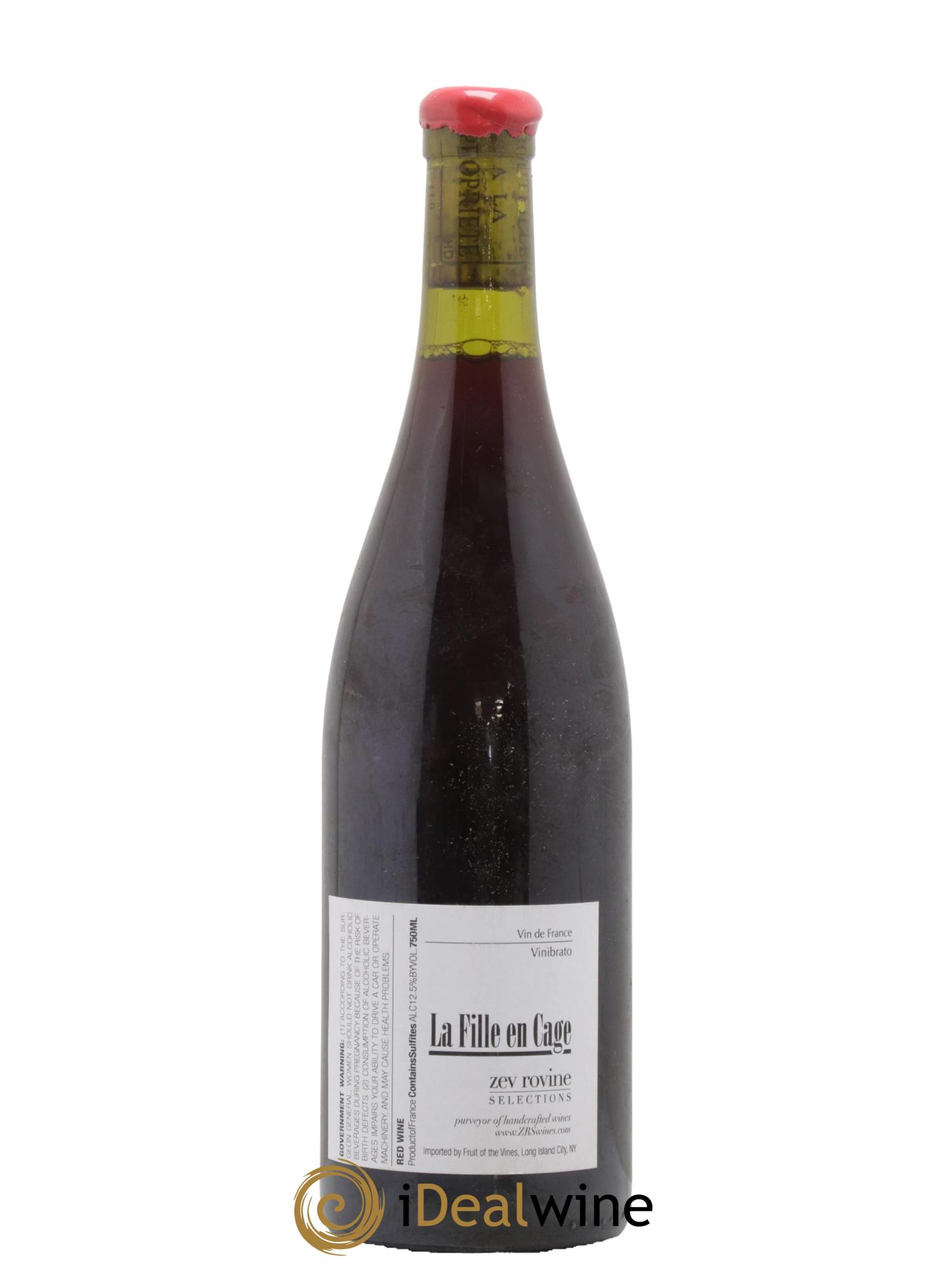 Vin de France La Fille en Cage Domaine Jean-Marc Brignot 2009 - Lot de 1 bouteille - 1