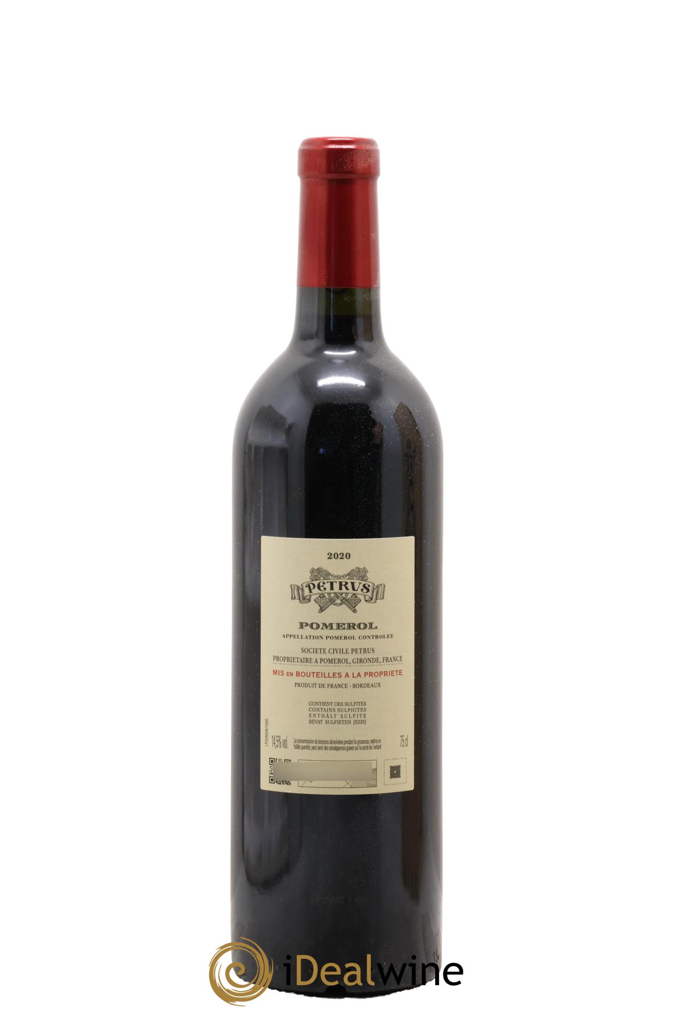Petrus 2020 - Lot de 1 bouteille - 2