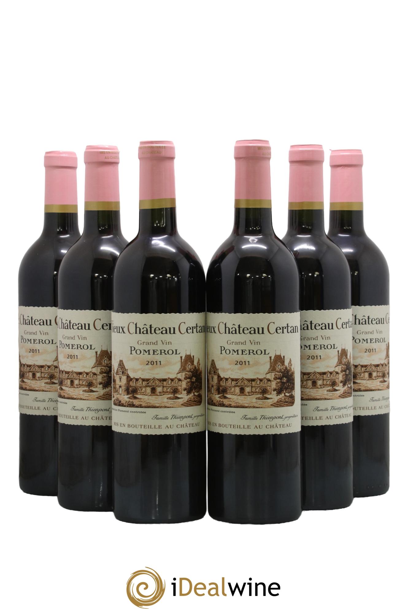 Vieux Château Certan 2011 - Lot of 6 bottles - 0