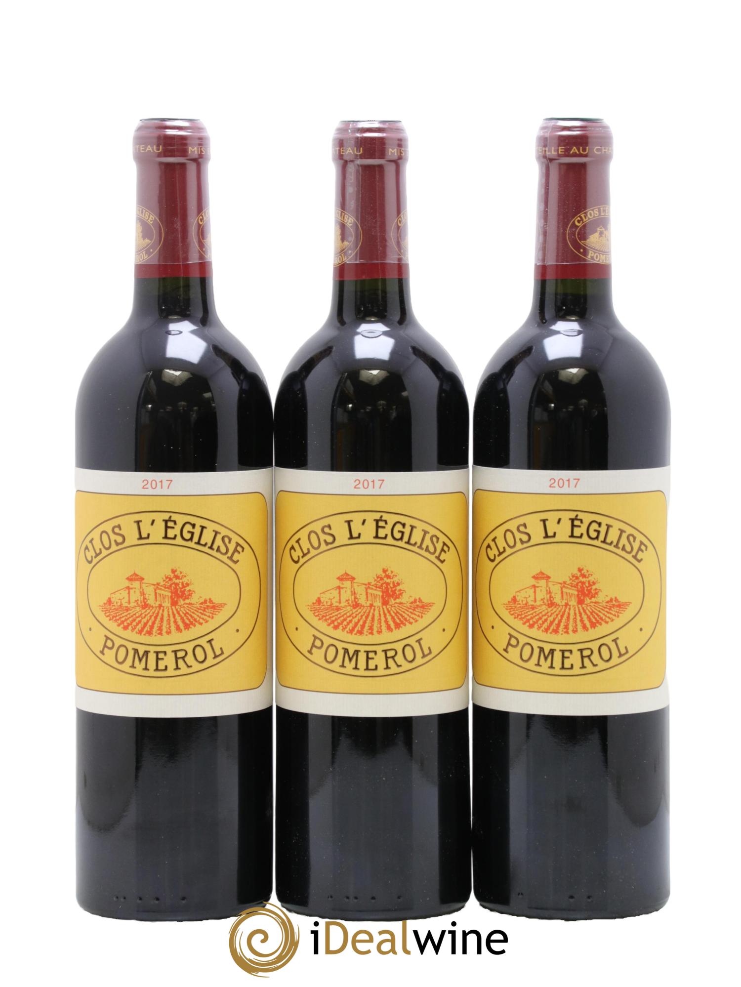 Clos l'Eglise 2017 - Lot de 3 bouteilles - 0