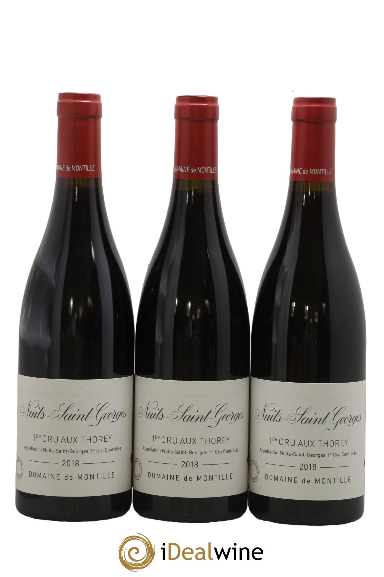Nuits-Saint-Georges 1er Cru Aux Thorey De Montille (Domaine) 2018 - Posten von 3 Flaschen - 0