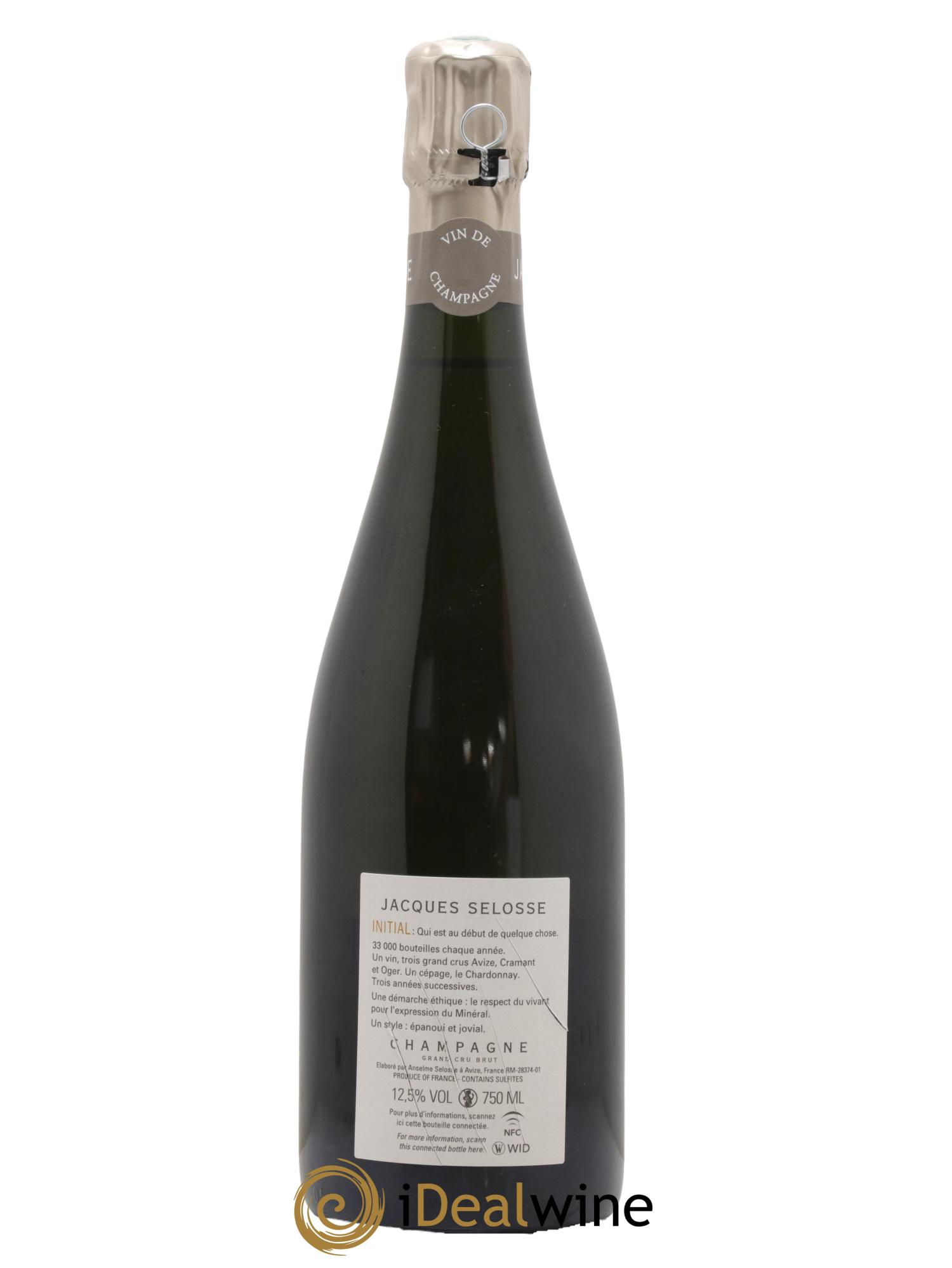 Initial Brut Jacques Selosse - Lot de 1 bouteille - 1