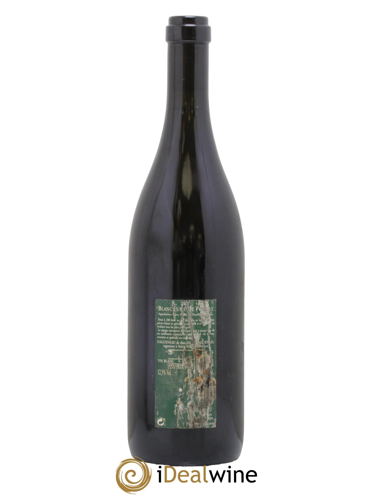 Vin de France (anciennement Pouilly-Fumé) Silex Dagueneau (Domaine Didier - Louis-Benjamin) 2007 - Posten von 1 Flasche - 1