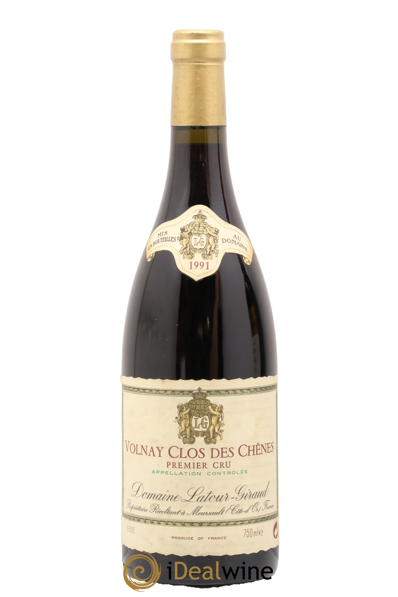 Volnay 1er Cru Clos des Chênes Latour-Giraud 1991 - Lot of 1 bottle - 0