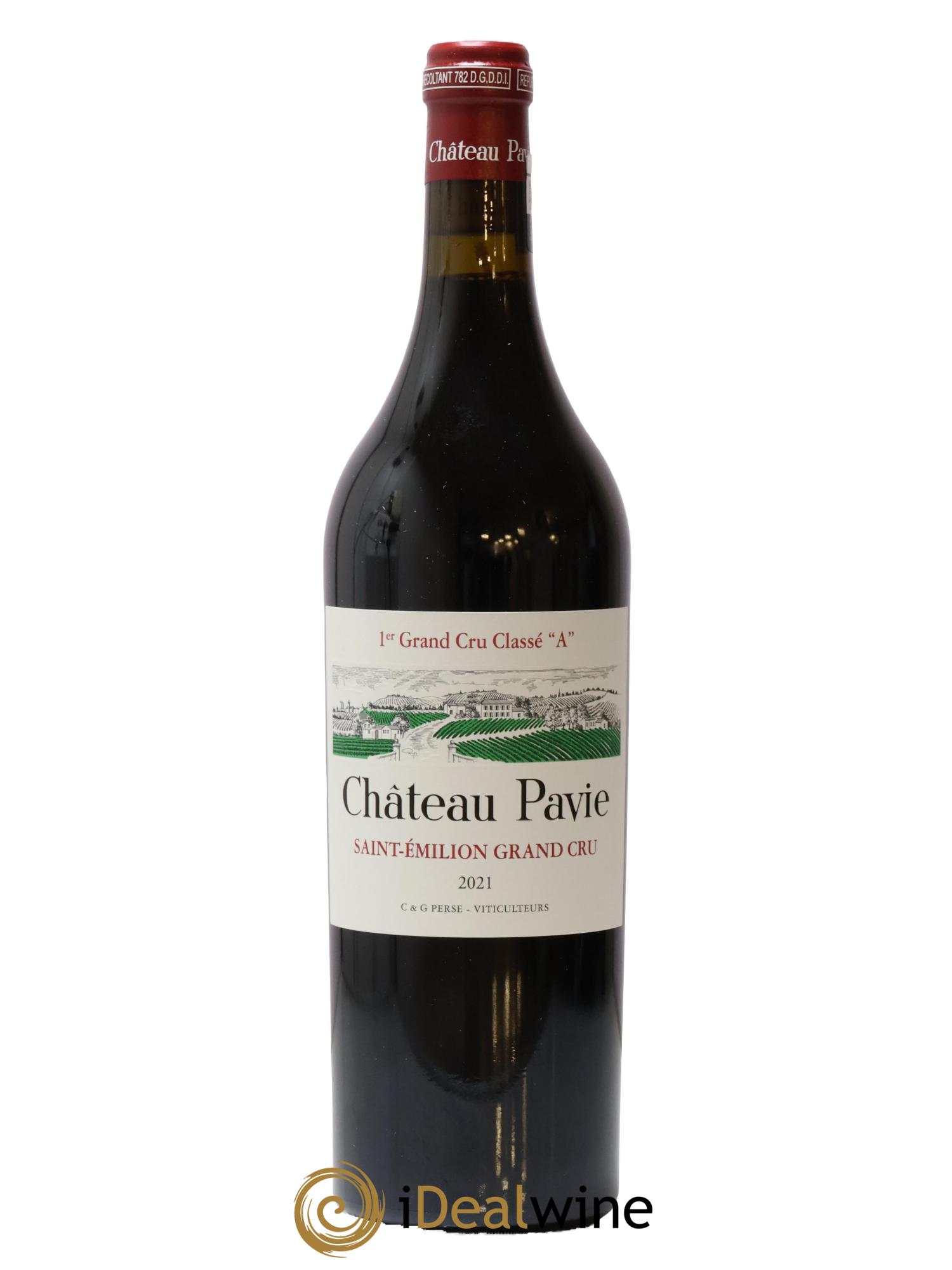 Château Pavie 1er Grand Cru Classé A 2021 - Lot de 1 bouteille - 1
