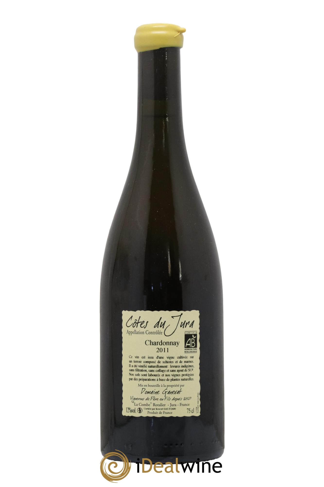 Côtes du Jura Grusse en Billat Jean-François Ganevat (Domaine) 2011 - Lot of 1 bottle - 1