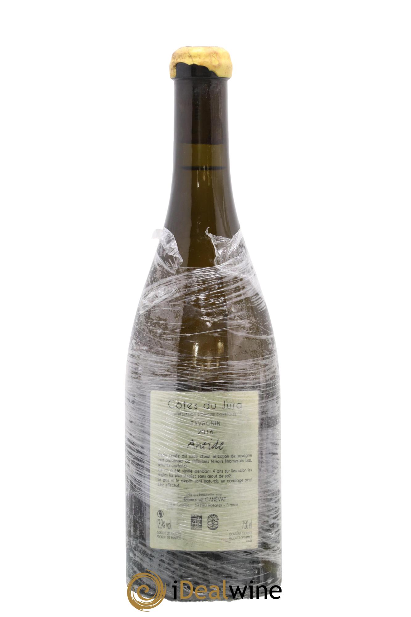 Côtes du Jura Savagnin Antide Jean-François Ganevat (Domaine) 2016 - Lot of 1 bottle - 1