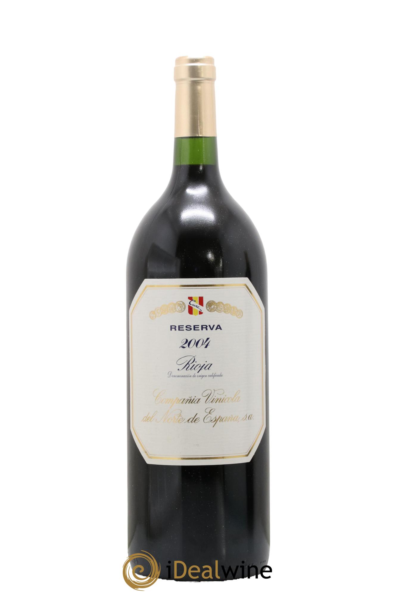 Rioja DOCA Reserva Compania Vinicola del Norte de Espana 2004 - Posten von 1 Magnum - 0