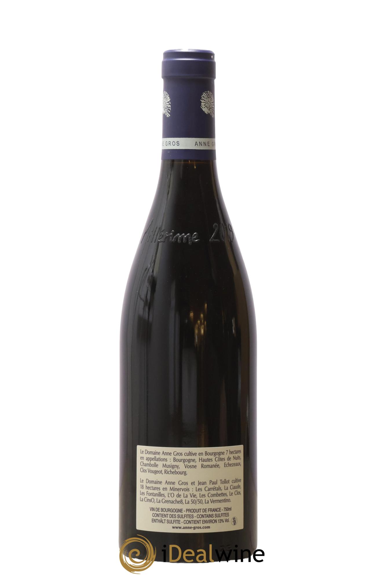 Richebourg Grand Cru Anne Gros 2019 - Lotto di 1 bottiglia - 1