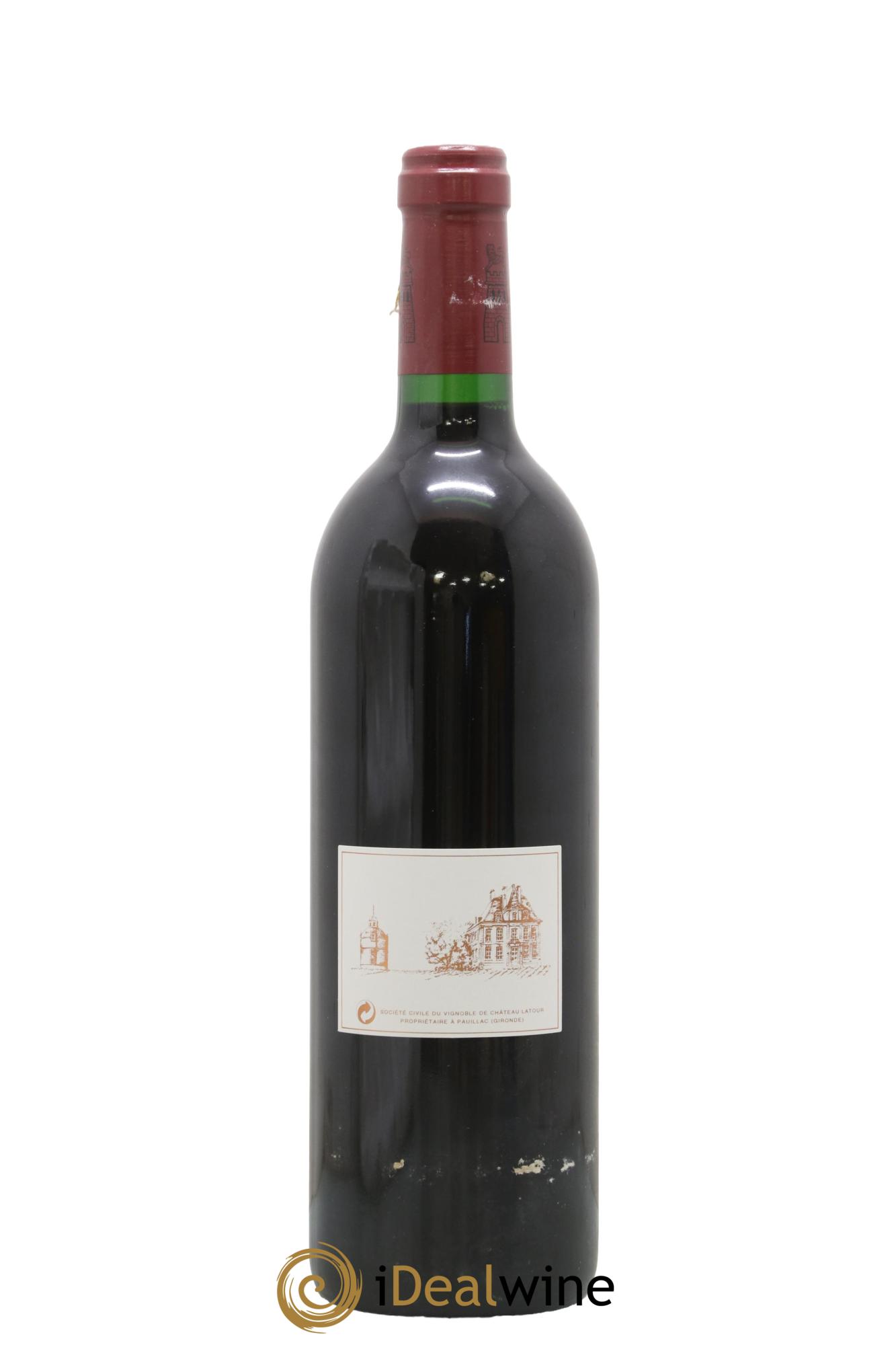 Château Latour 1er Grand Cru Classé 1996 - Lot de 1 bouteille - 1