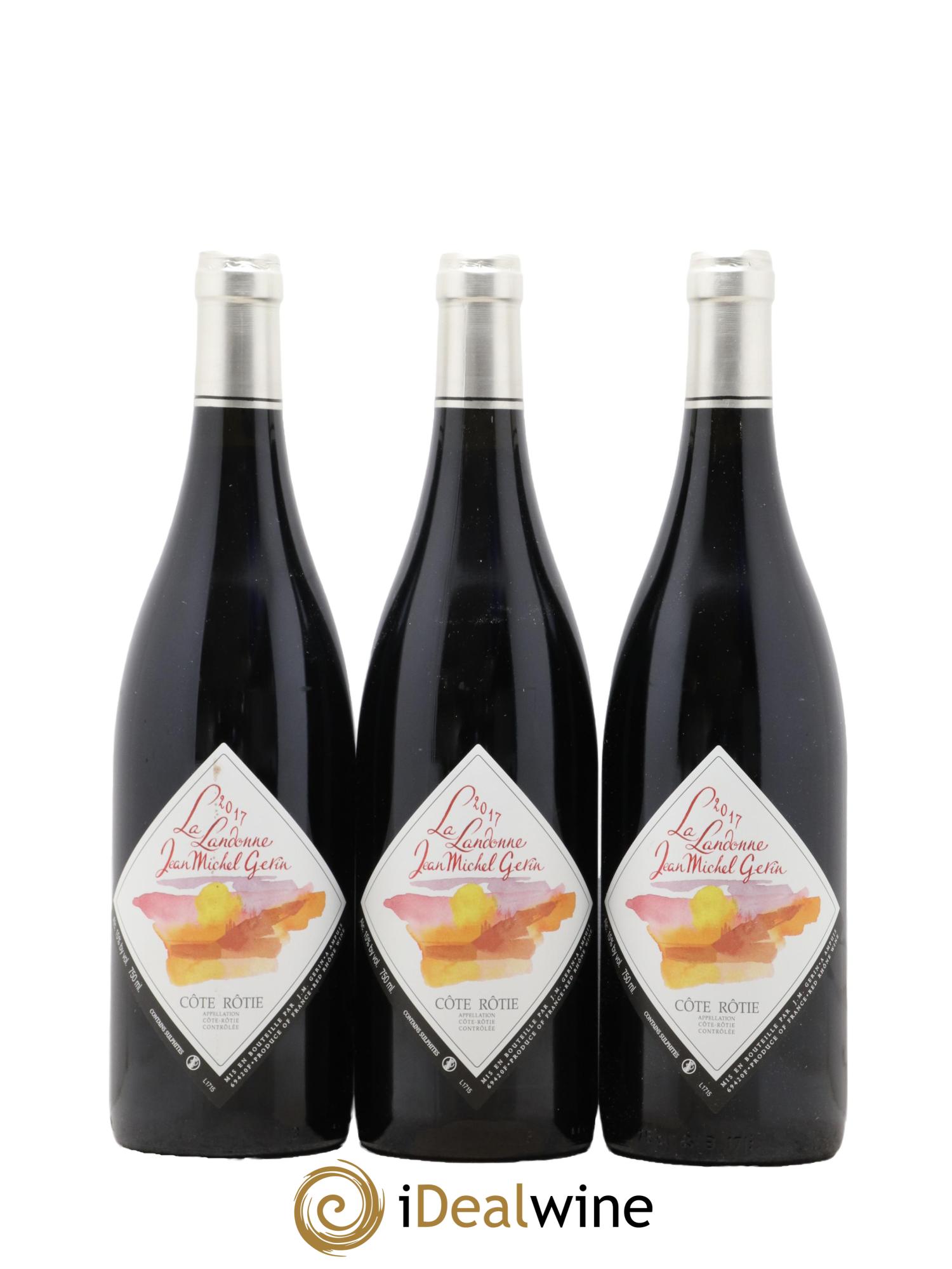 Côte-Rôtie La Landonne Jean-Michel Gerin  2017 - Lot of 6 bottles - 2