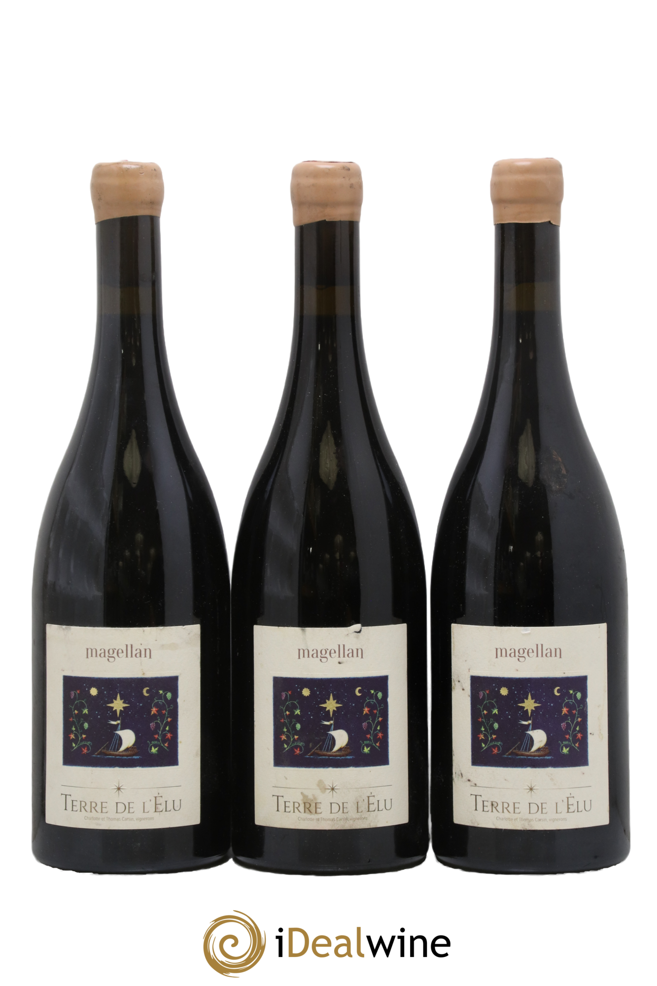 Vin de France Magellan Terre de l'Elu (Clos de L'Elu) 2019 - Lot de 3 bouteilles - 0