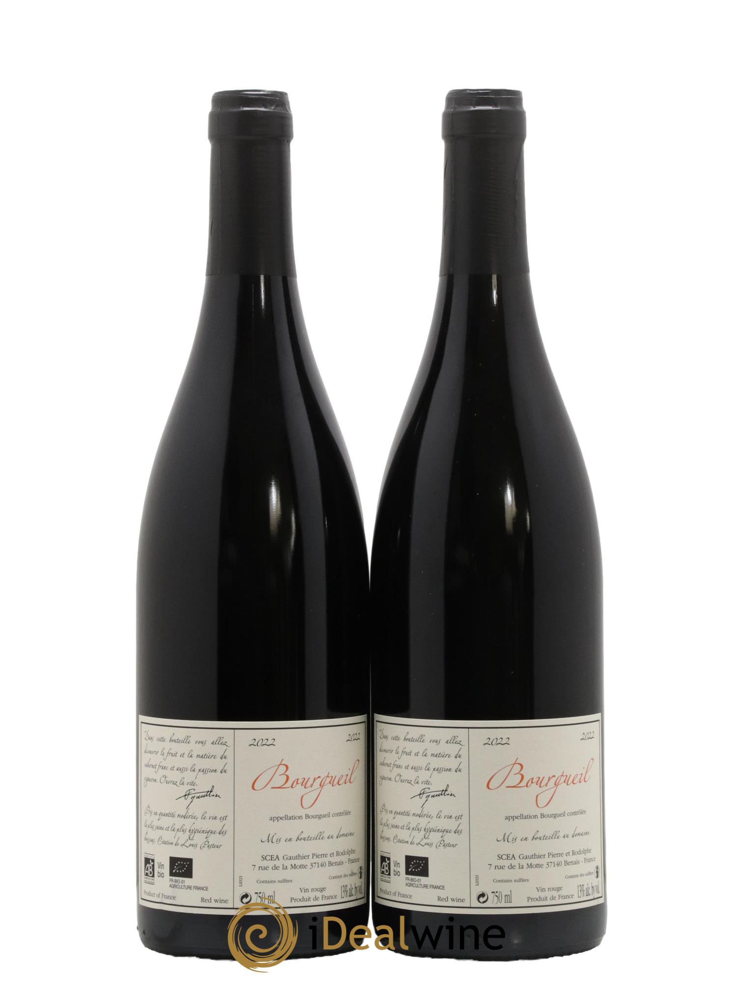 Bourgueil Jour de Soif Domaine du Bel Air 2022 - Lot de 2 bouteilles - 1