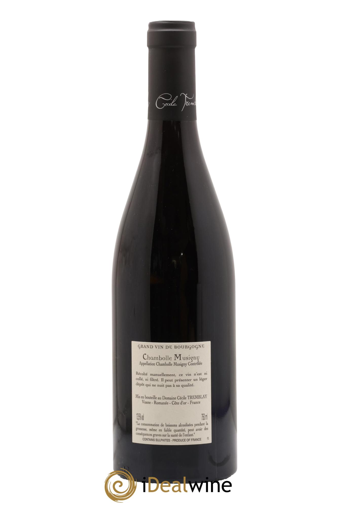 Chambolle-Musigny Les Cabottes Cécile Tremblay 2019 - Lot of 1 bottle - 1