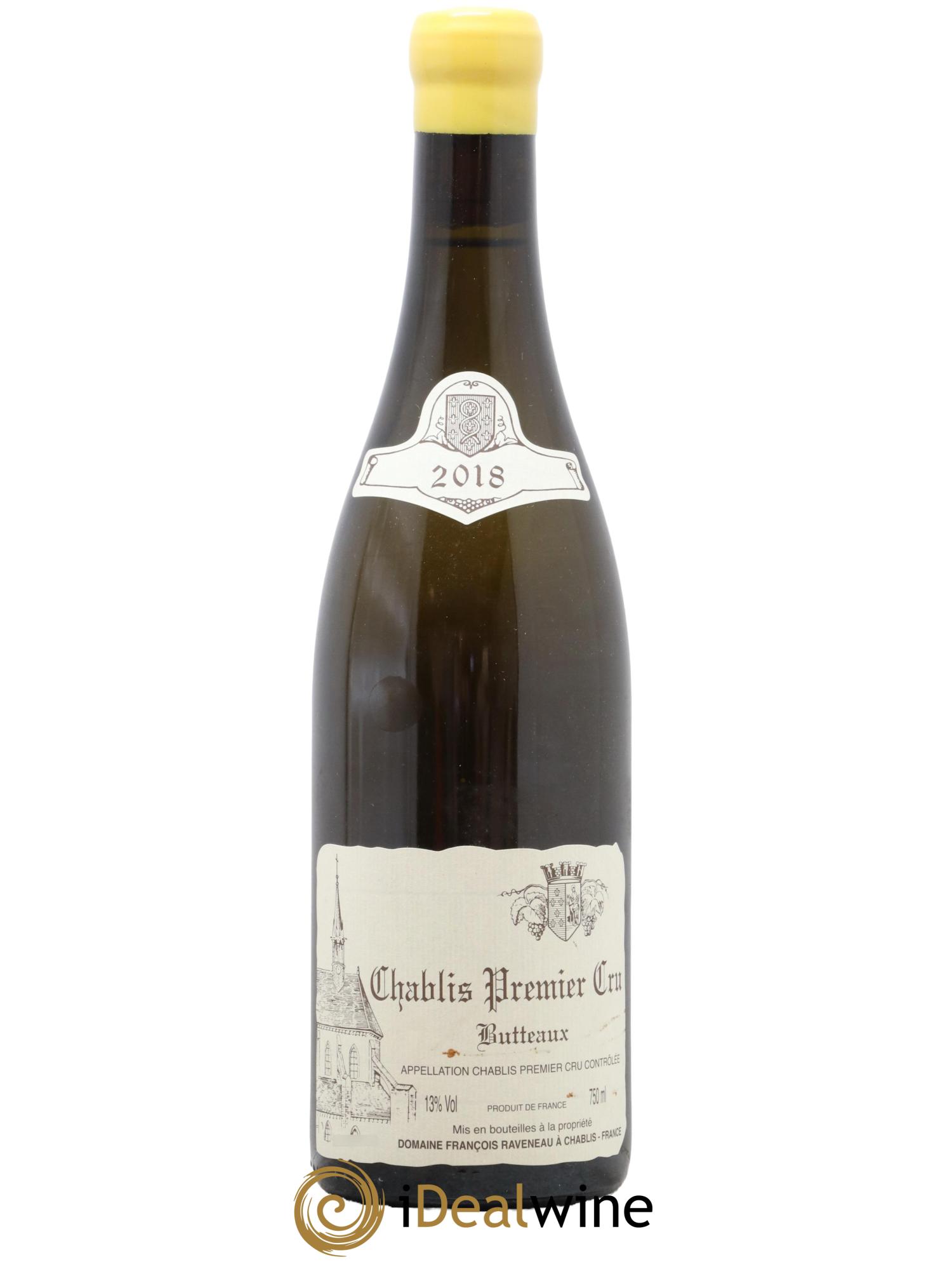 Chablis 1er Cru Butteaux Raveneau (Domaine) 2018 - Lot de 1 bouteille - 0