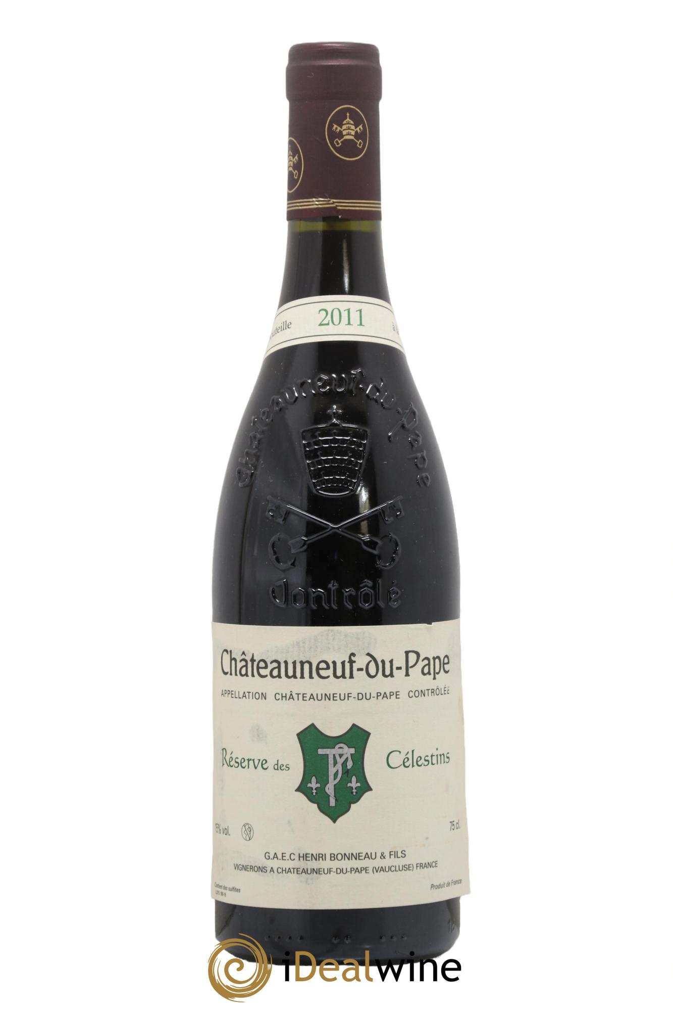 Châteauneuf-du-Pape Réserve des Célestins Henri Bonneau & Fils 2011 - Lot of 1 bottle - 0