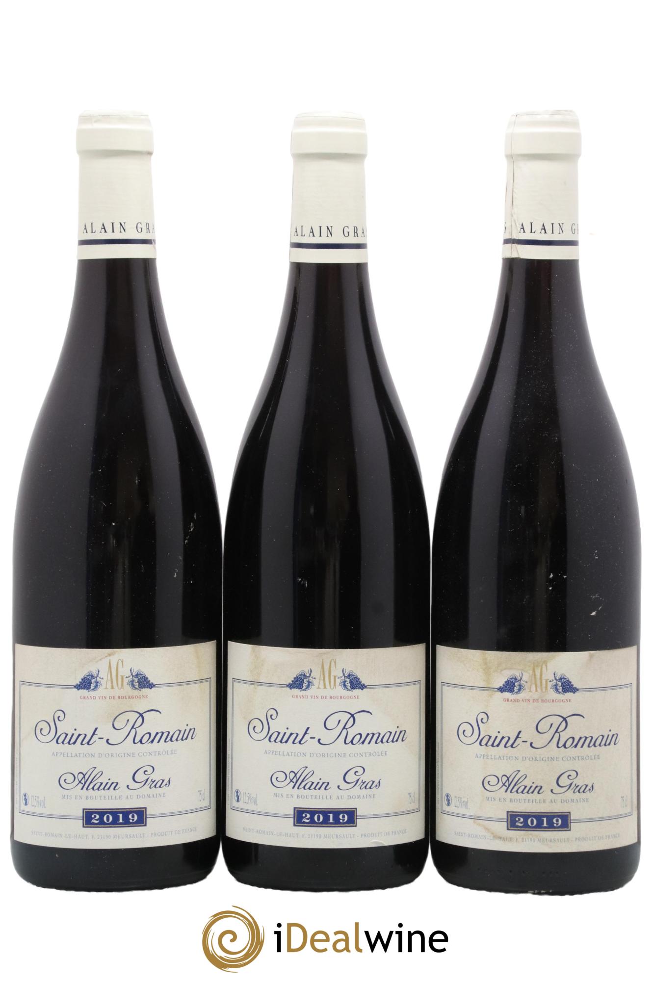 Saint-Romain Alain Gras 2019 - Lot de 3 bouteilles - 0