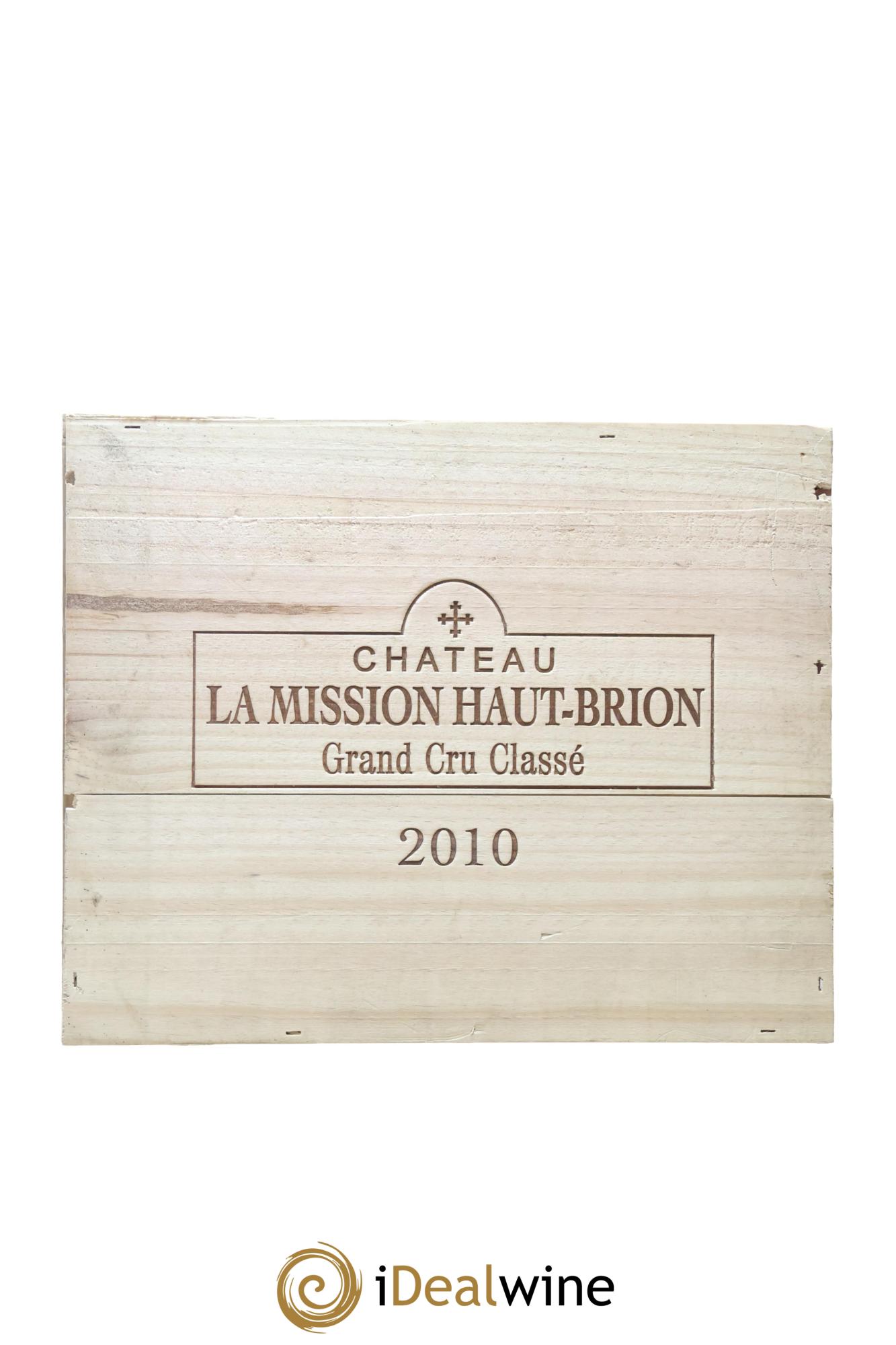 Château la Mission Haut-Brion Cru Classé de Graves 2010 - Lot of 3 bottles - 3