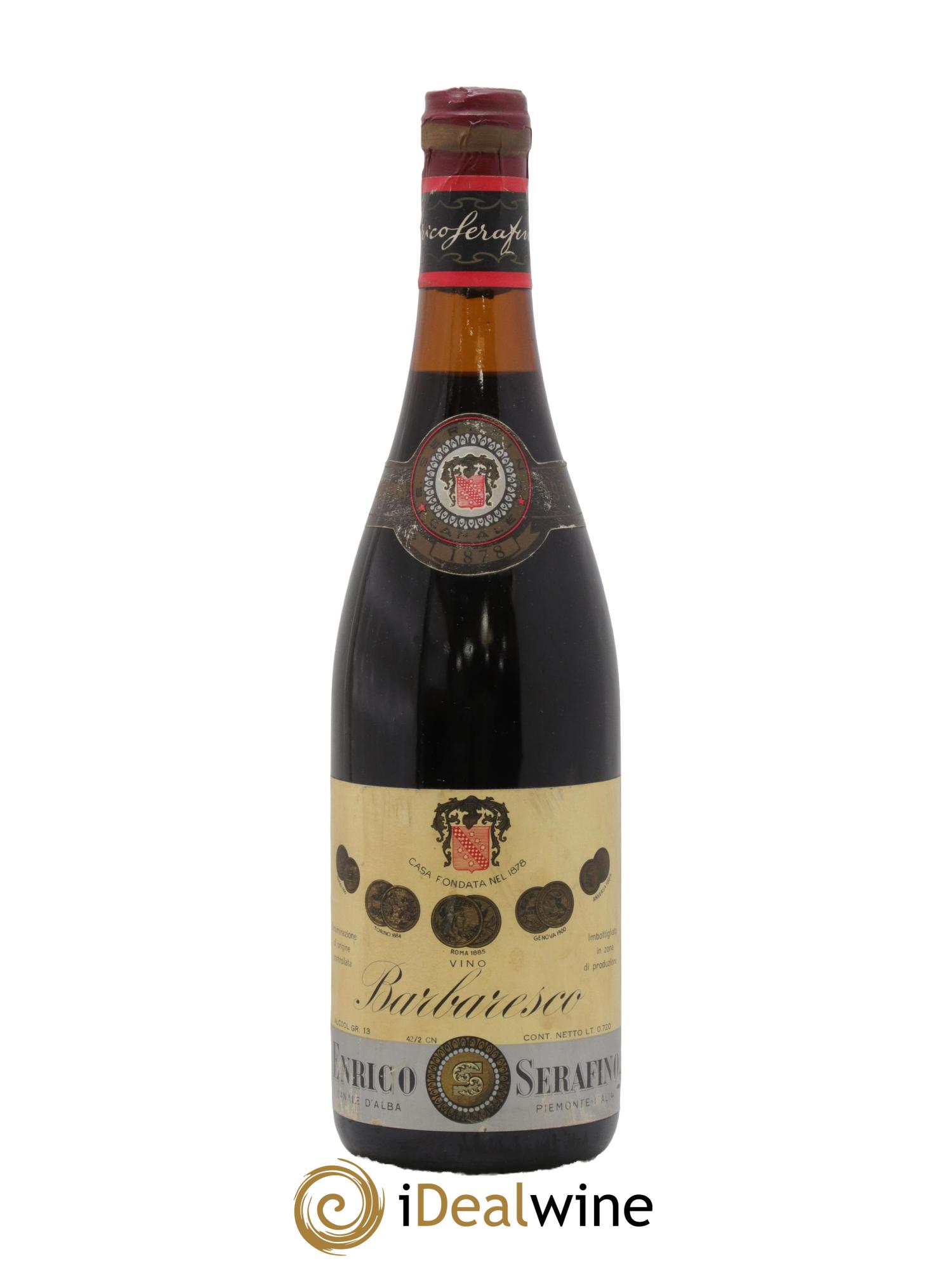 Barbaresco DOCG Serafino Enrico 1971 - Lot de 1 bouteille - 0