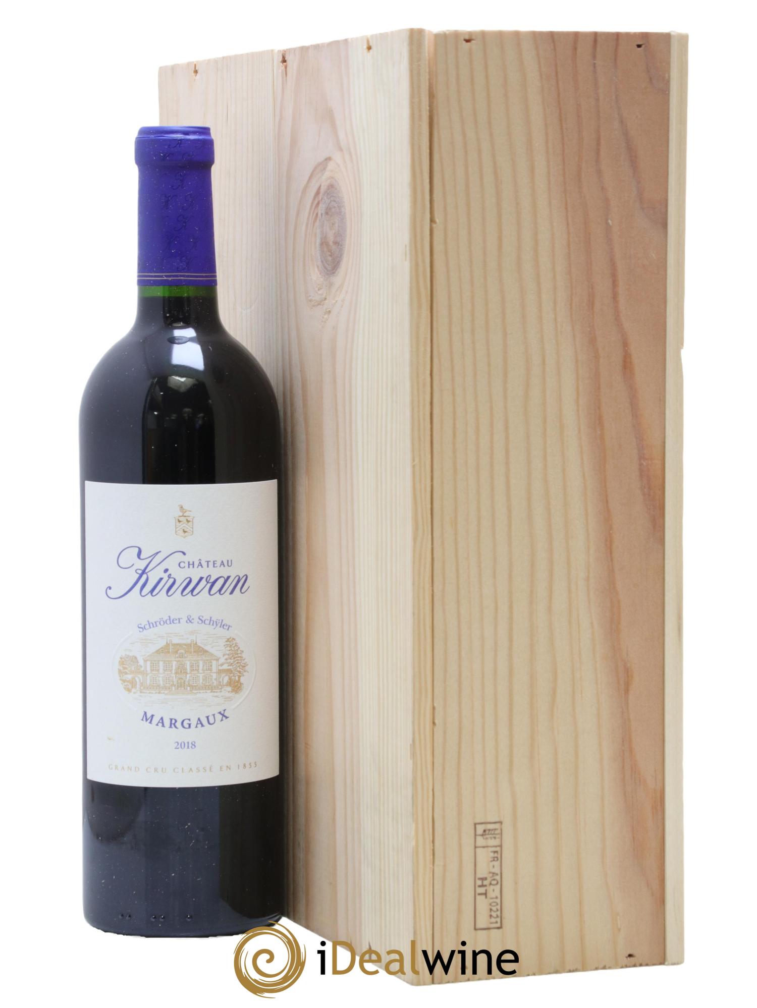 Château Kirwan 3ème Grand Cru Classé 2018 - Lot of 3 bottles - 1