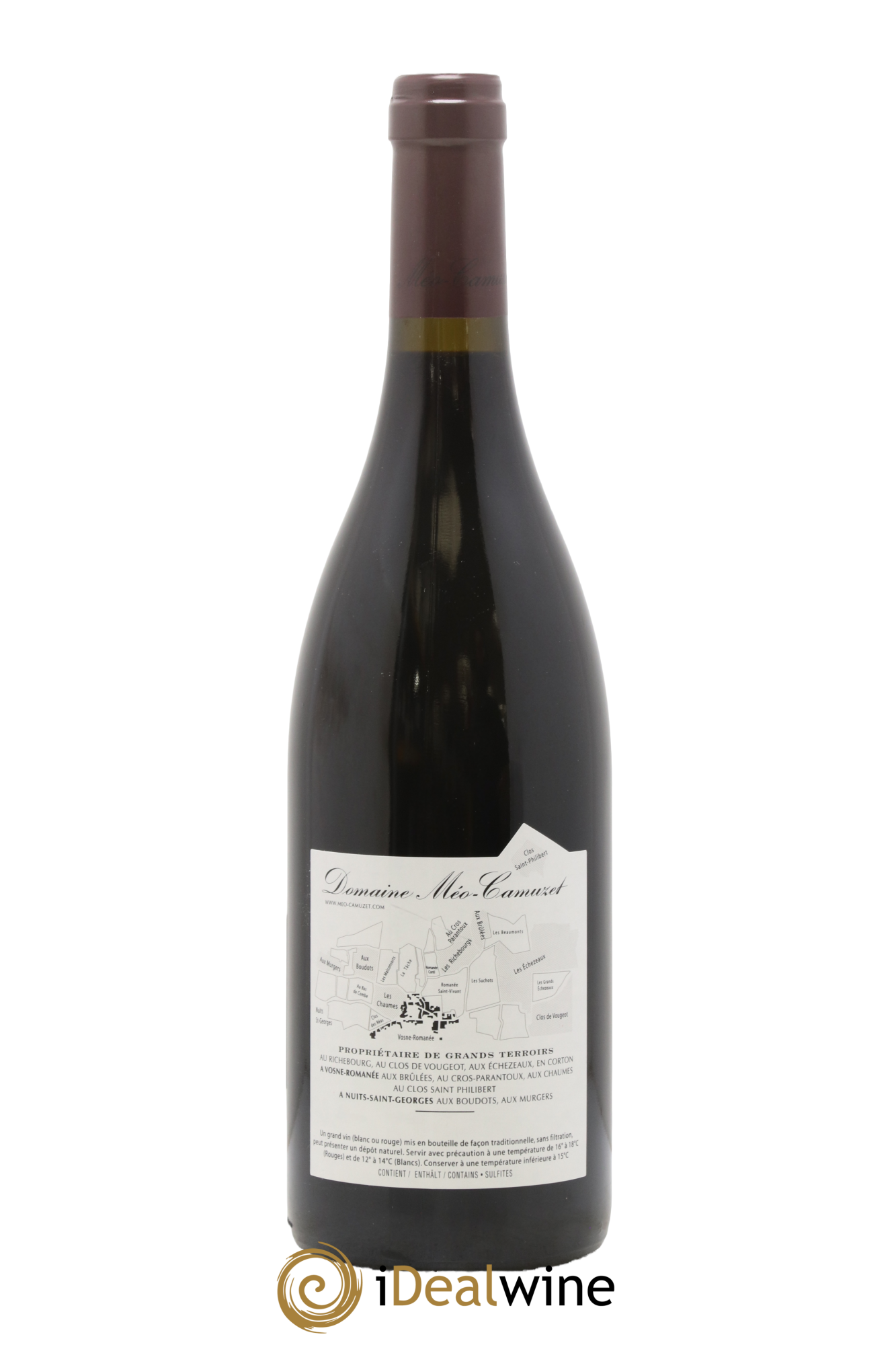 Vosne-Romanée 1er Cru Les Chaumes Méo-Camuzet (Domaine) 2016 - Lot de 1 bouteille - 1
