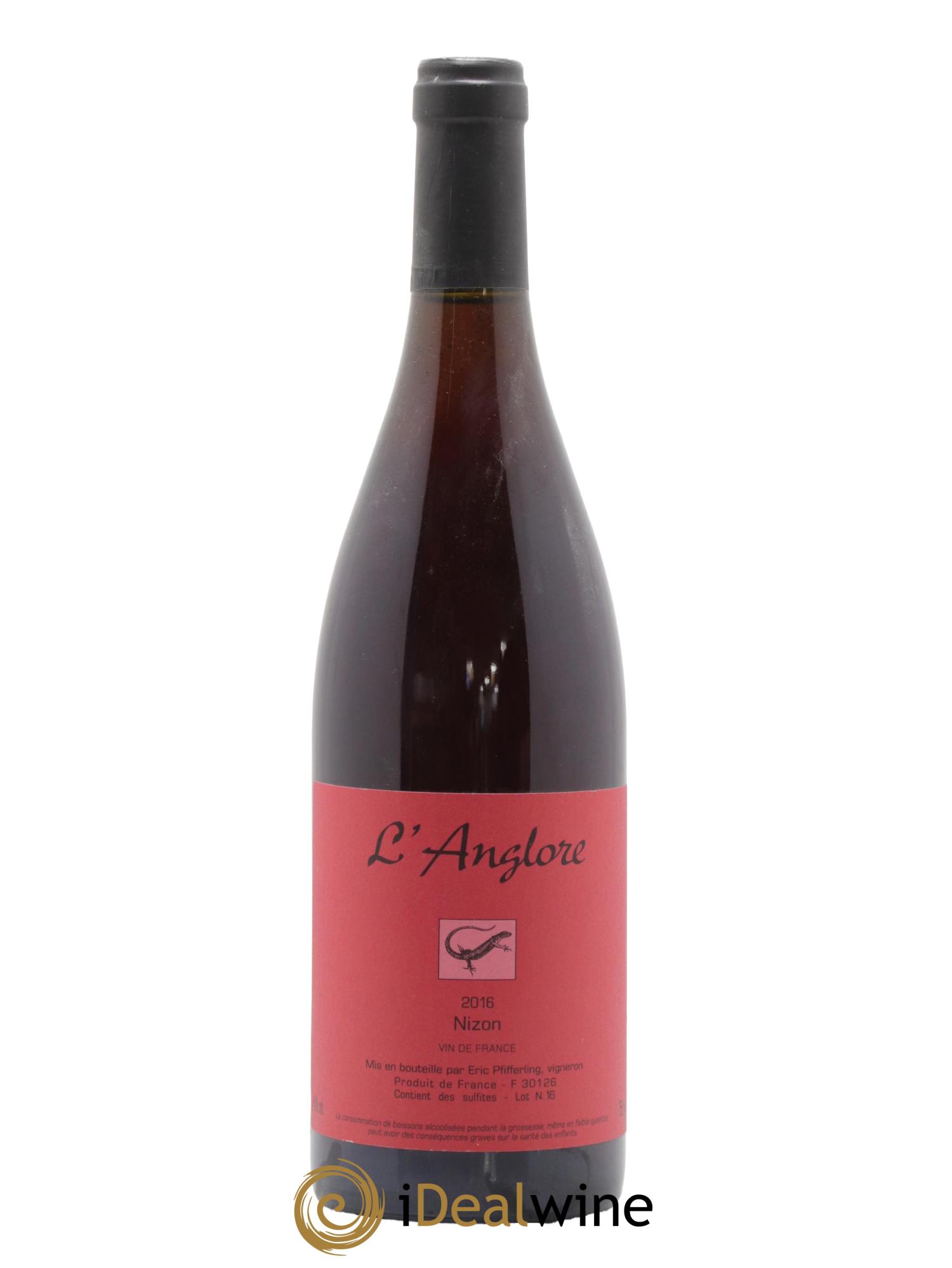 Vin de France Nizon L'Anglore 2016 - Posten von 1 Flasche - 0