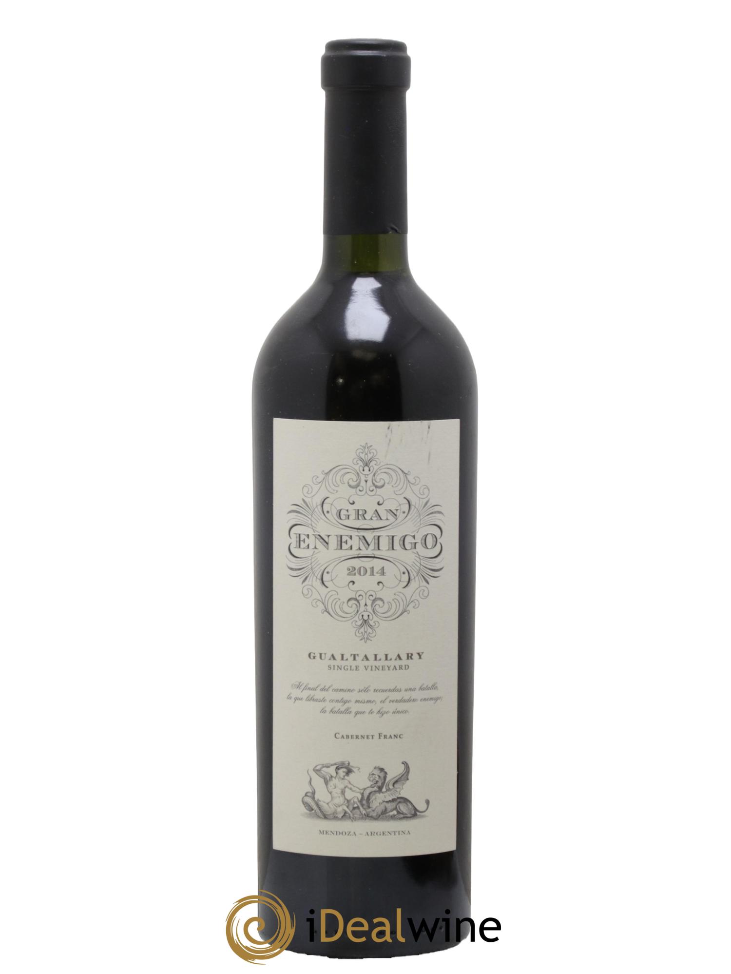 Mendoza Gran Enemigo Gualtallary Single Vineyard El Enemigo 2014 - Posten von 1 Flasche - 0