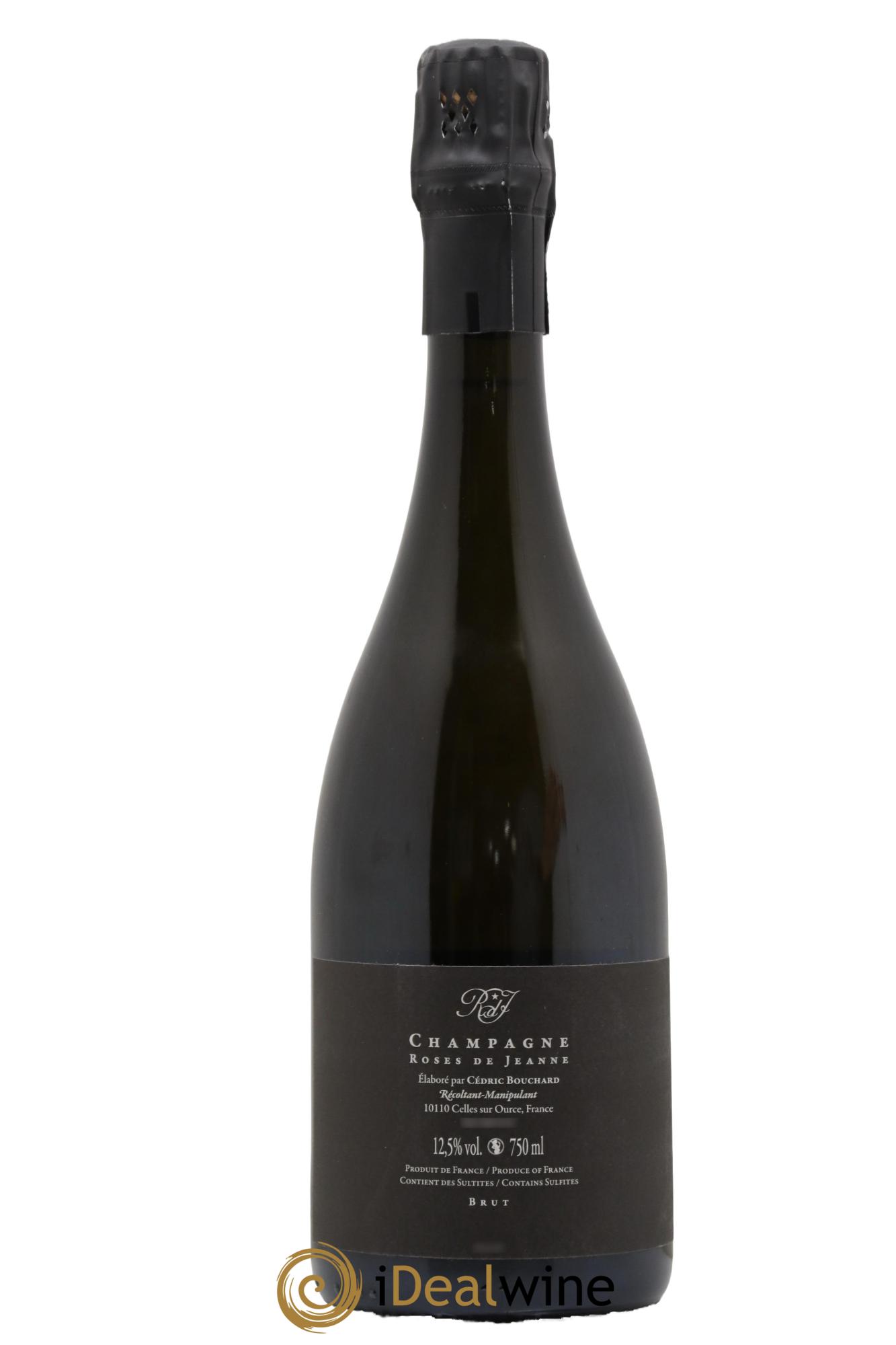 Roses de Jeanne Cuvée Inédite RDJ numéro 2 Cédric Bouchard - Lot de 1 bouteille - 1