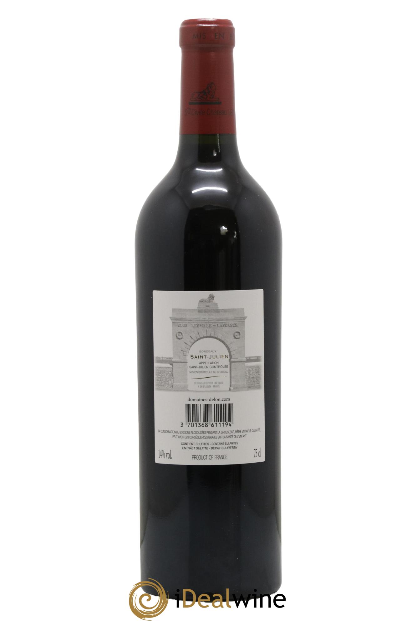 Château Léoville Las Cases 2ème Grand Cru Classé  2019 - Lot de 1 bouteille - 1