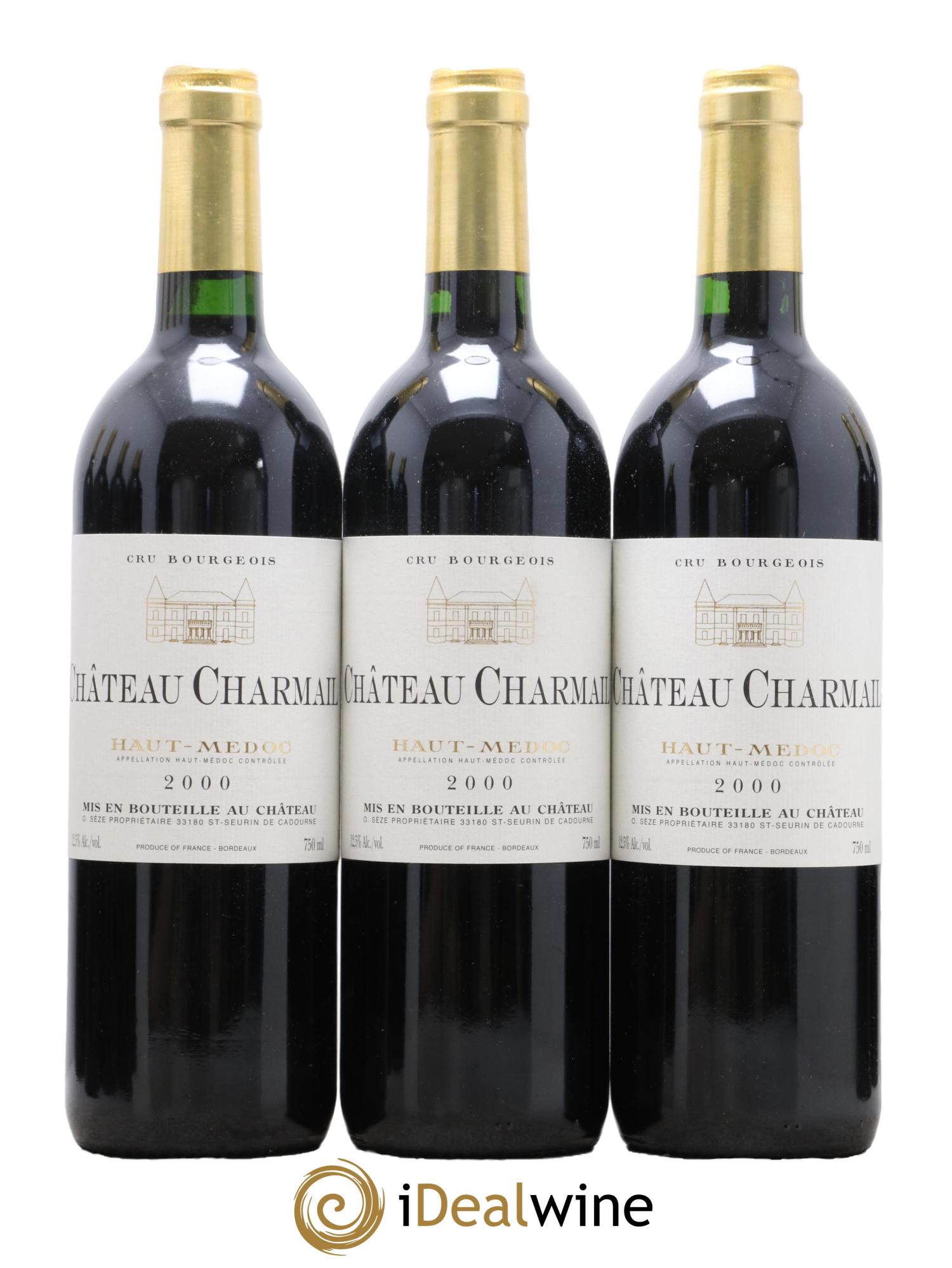 Château Charmail Cru Bourgeois 2000 - Lotto di 12 bottiglie - 2