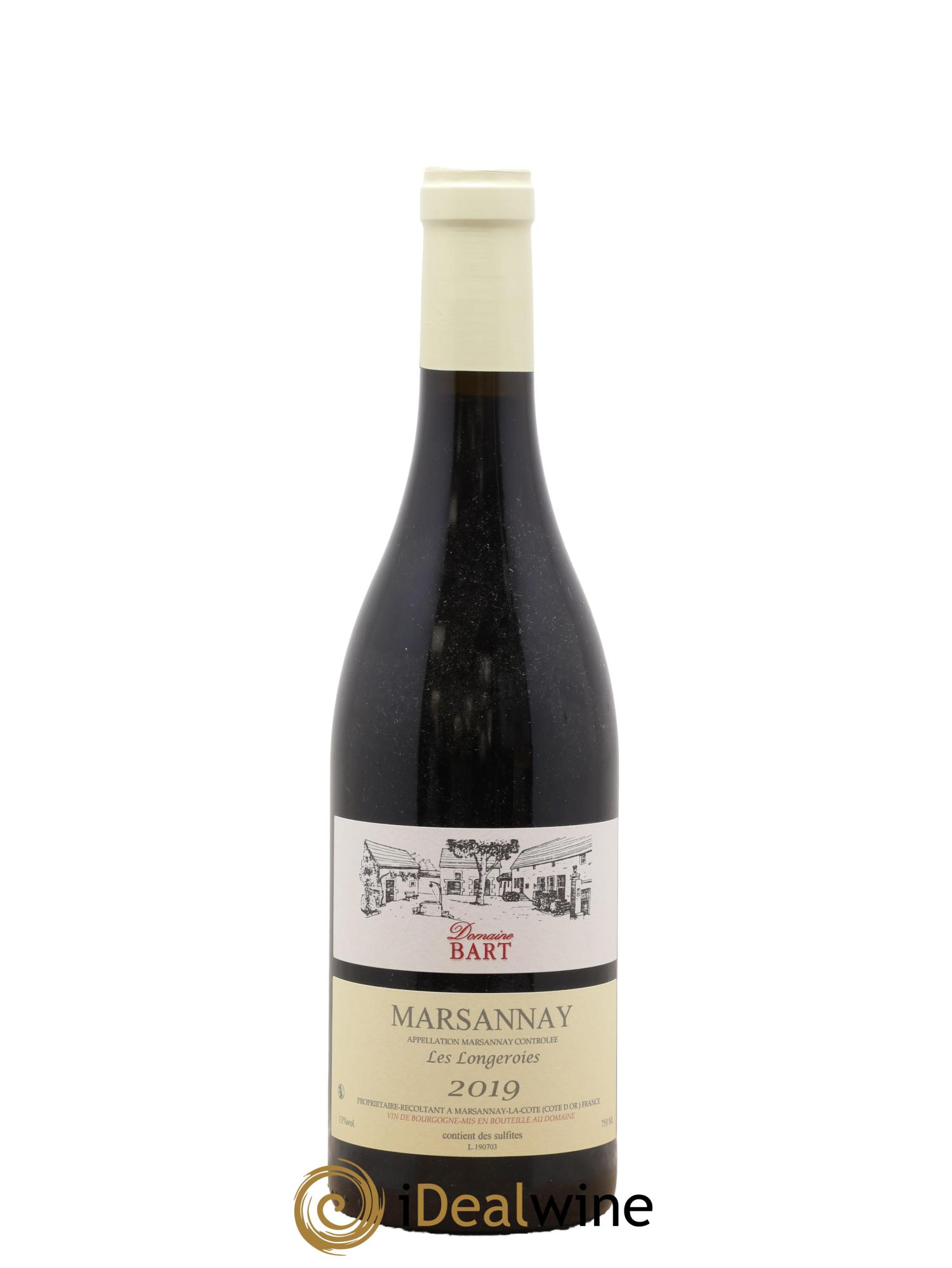 Marsannay Les Longeroies Bart (Domaine) 2019 - Lot de 1 bouteille - 0
