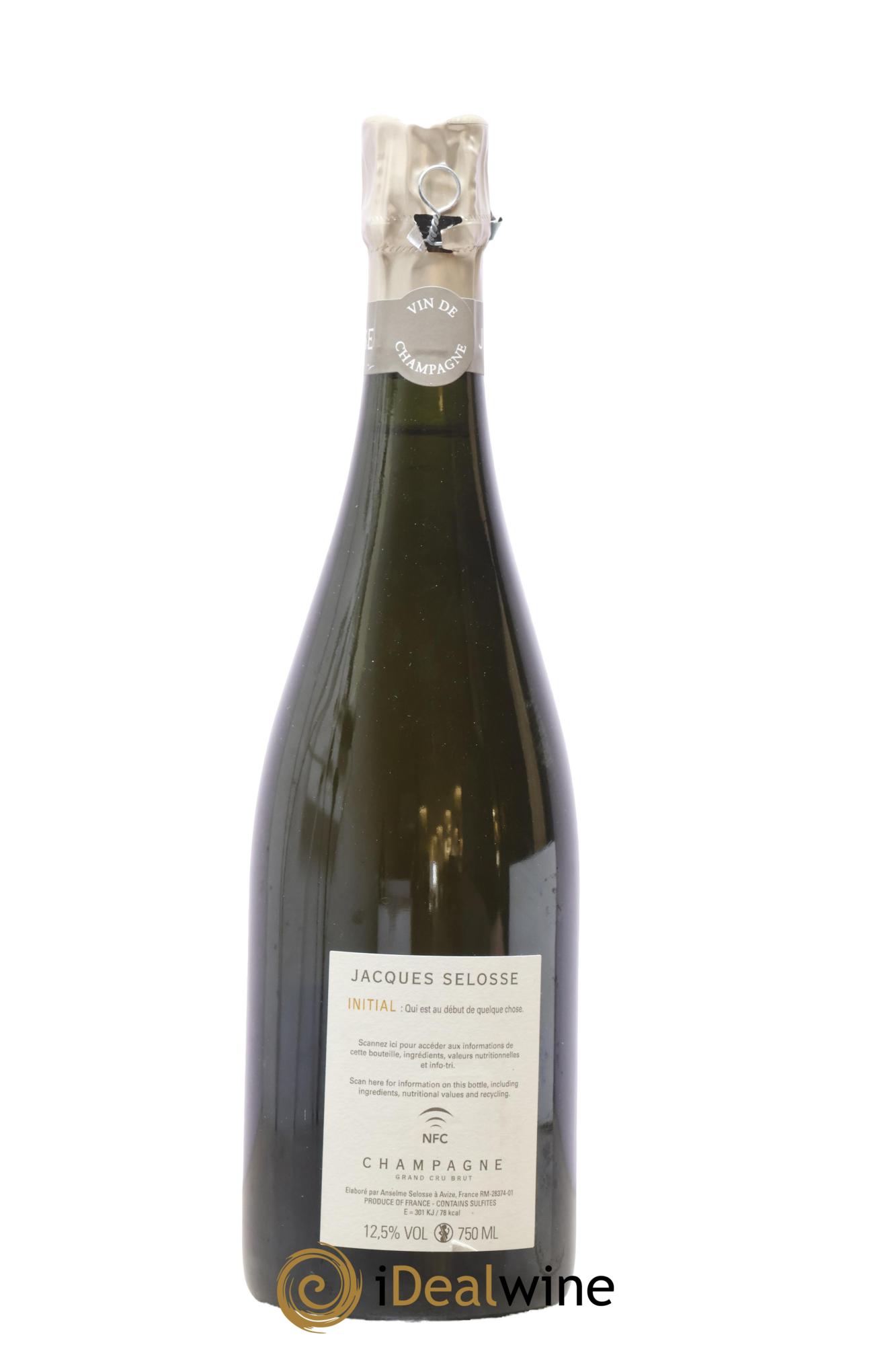 Initial Brut Jacques Selosse - Lot de 1 bouteille - 1