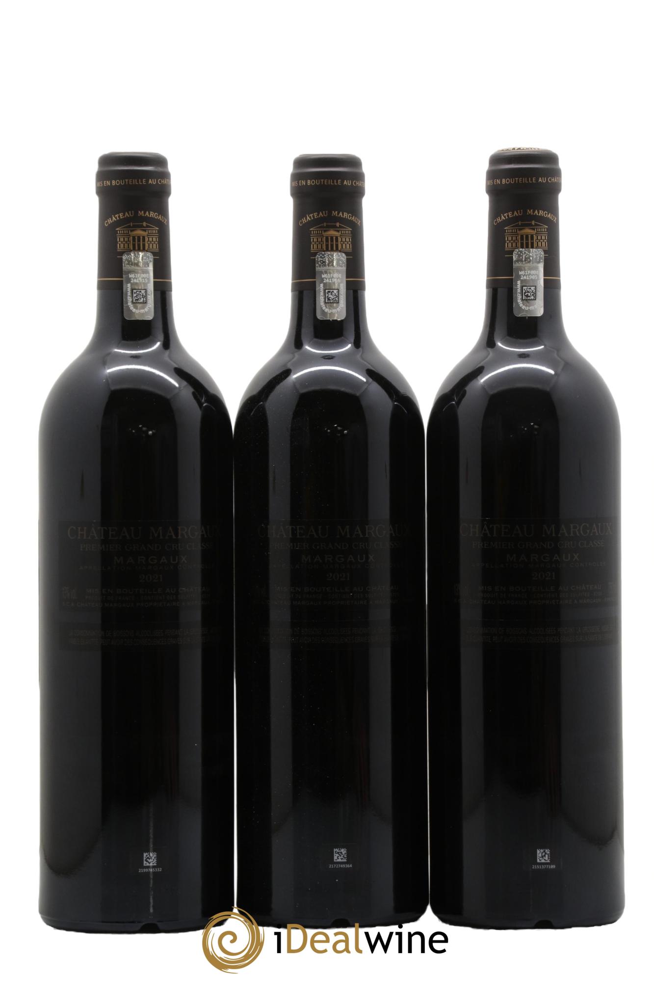 Château Margaux 1er Grand Cru Classé  2021 - Lot de 6 bouteilles - 2