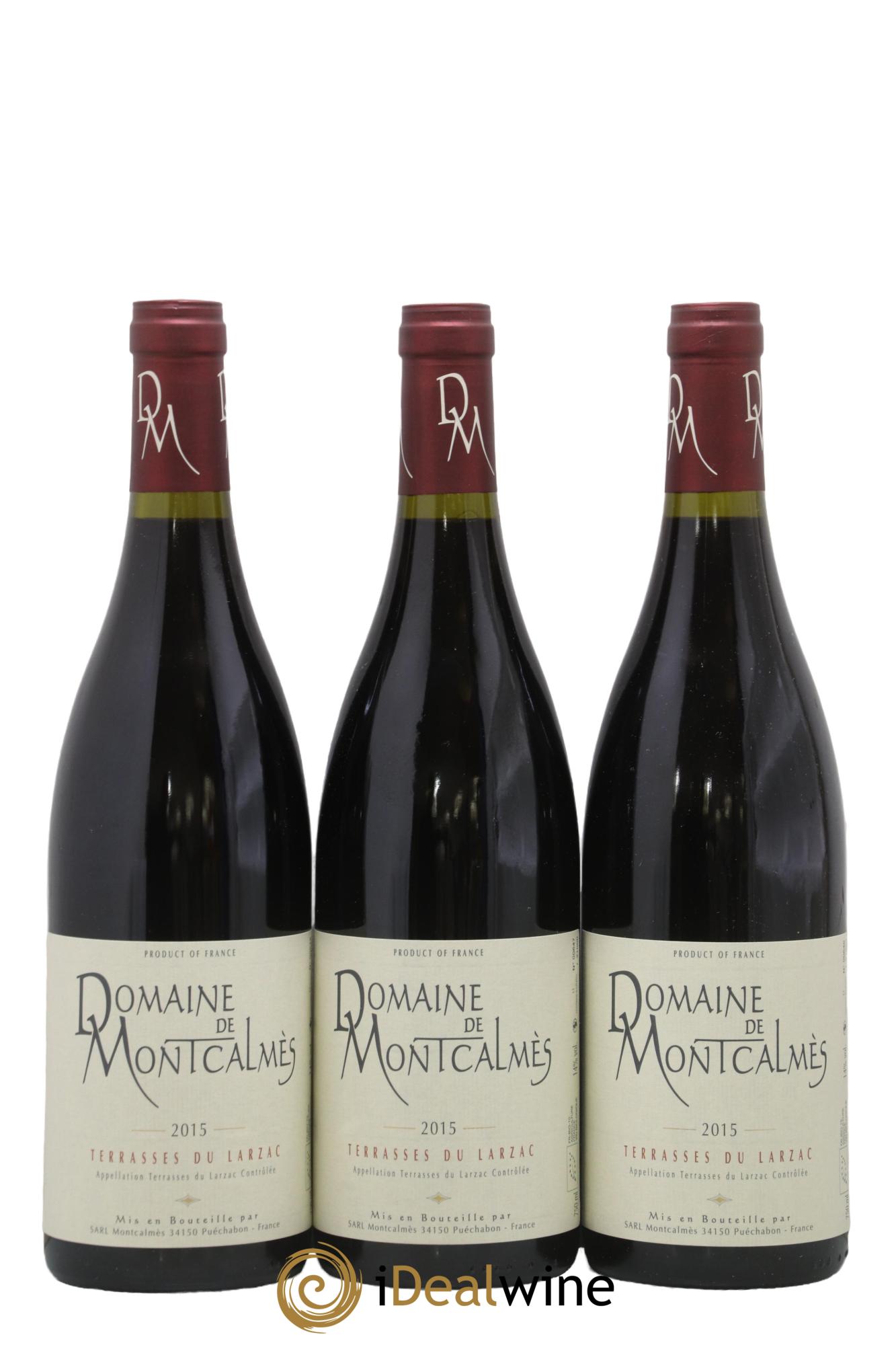 Coteaux du Languedoc Domaine de Montcalmès Frédéric Pourtalié 2015 - Lotto di 3 bottiglie - 0