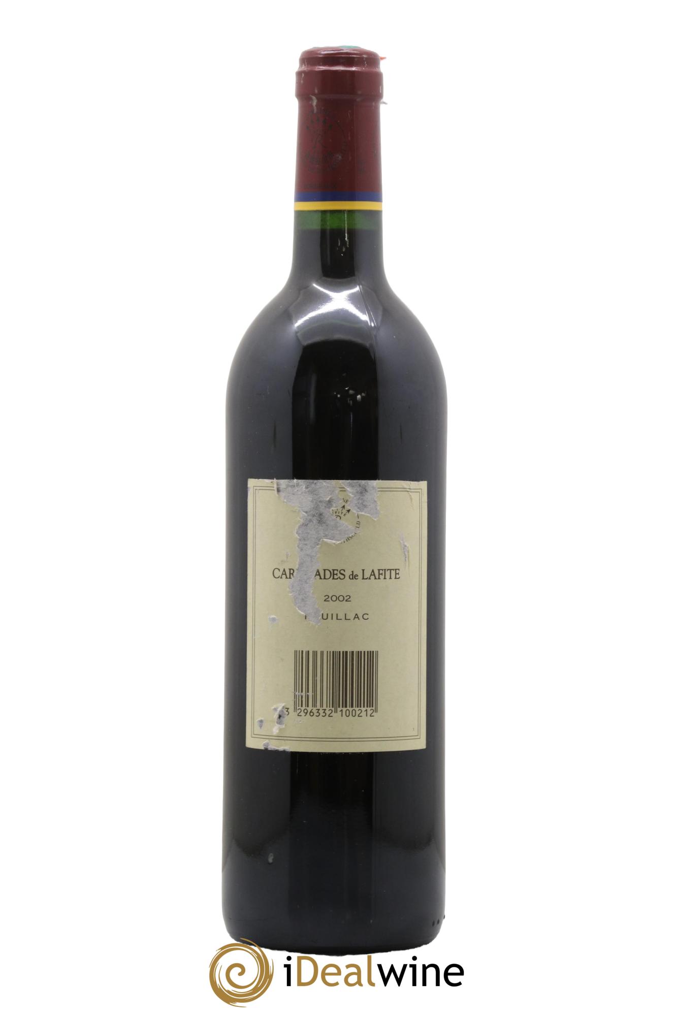 Carruades de Lafite Rothschild Second Vin 2002 - Lot of 1 bottle - 1