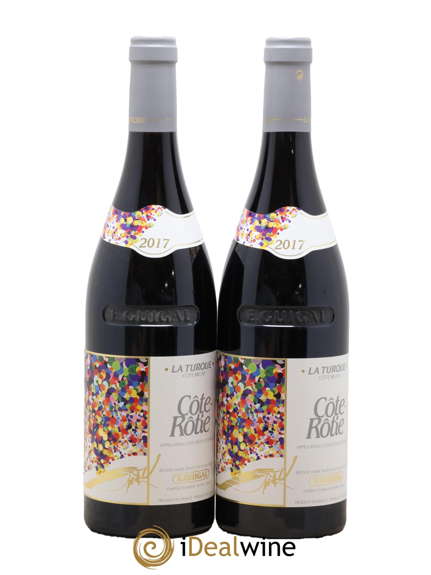 Côte-Rôtie La Turque Guigal 2017 - Lot of 2 bottles - 0